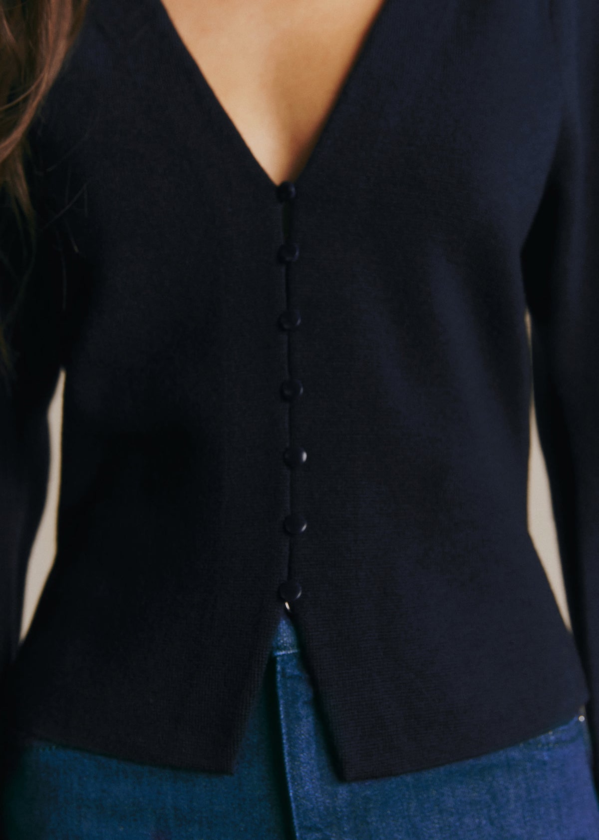 Gilet Anouck - Marine