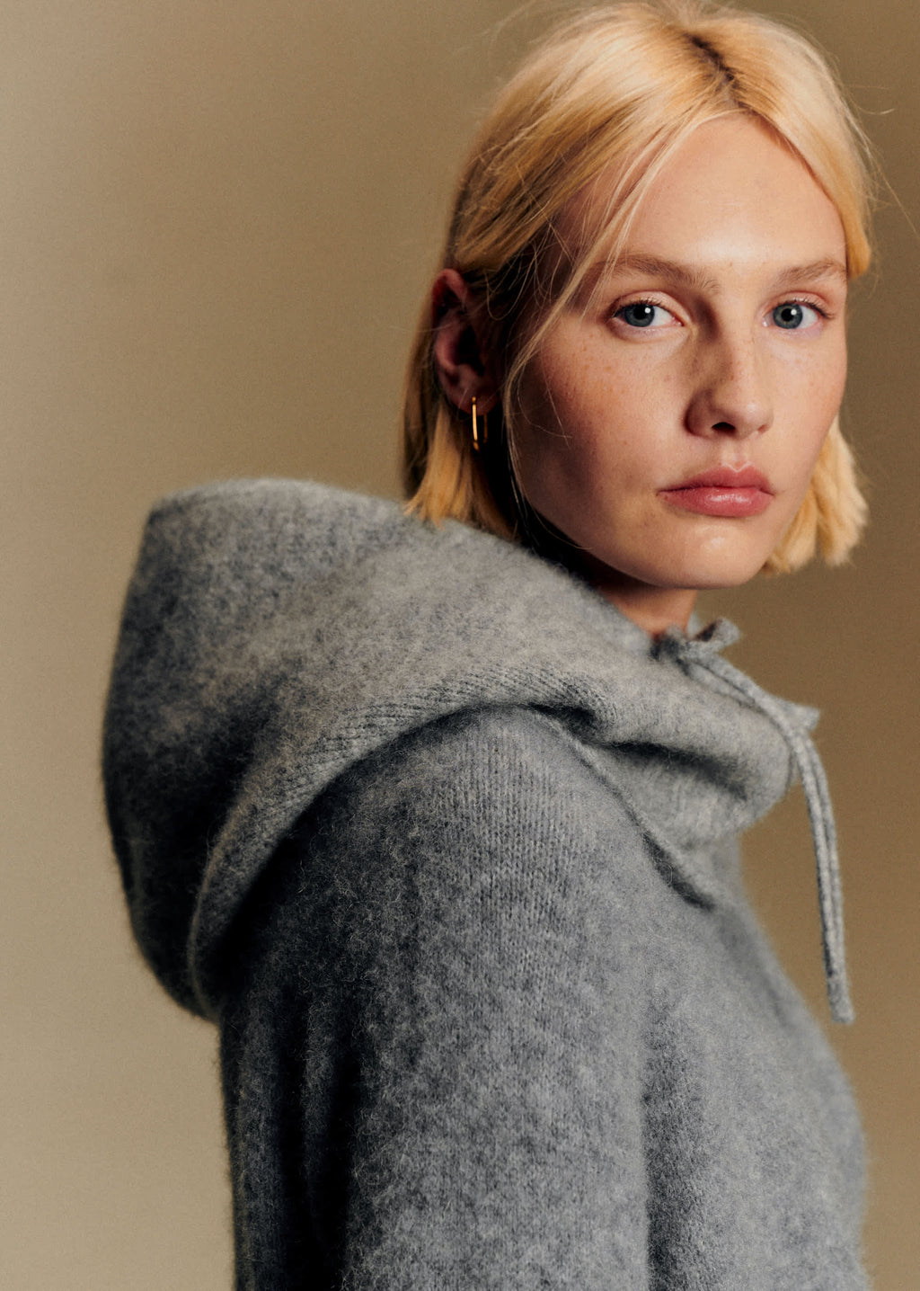 Cagoule Côme - Gris Chiné Moyen