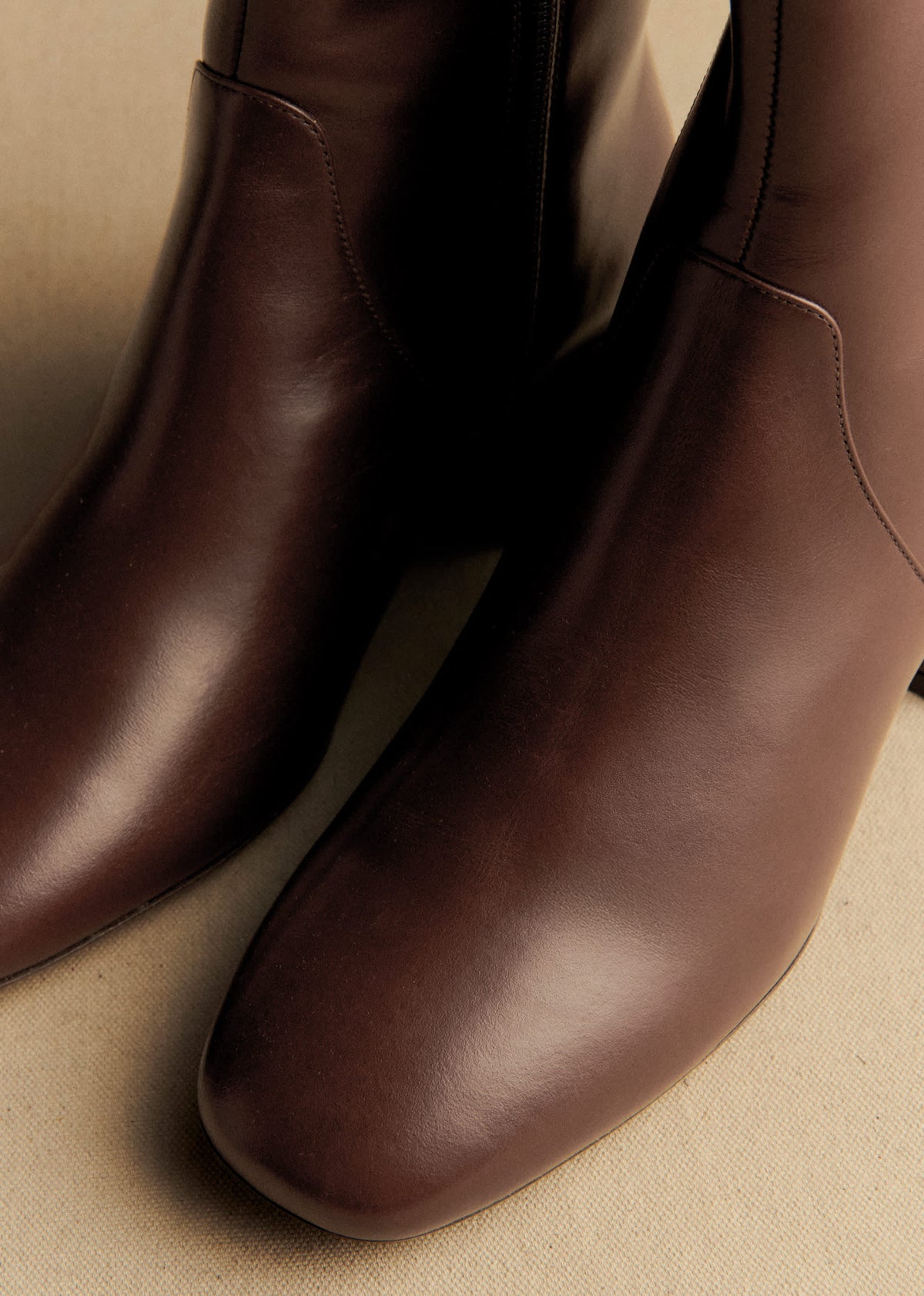Bottines Low Paulette - Chocolat Glacé