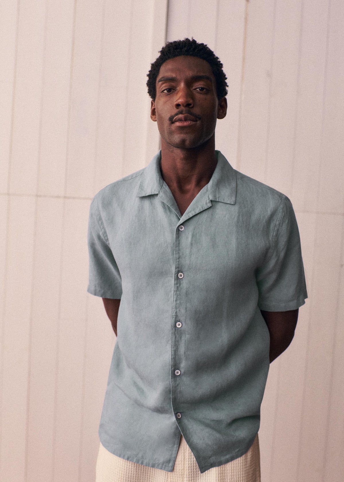 Chemise Holt Lin - Bleu Acier