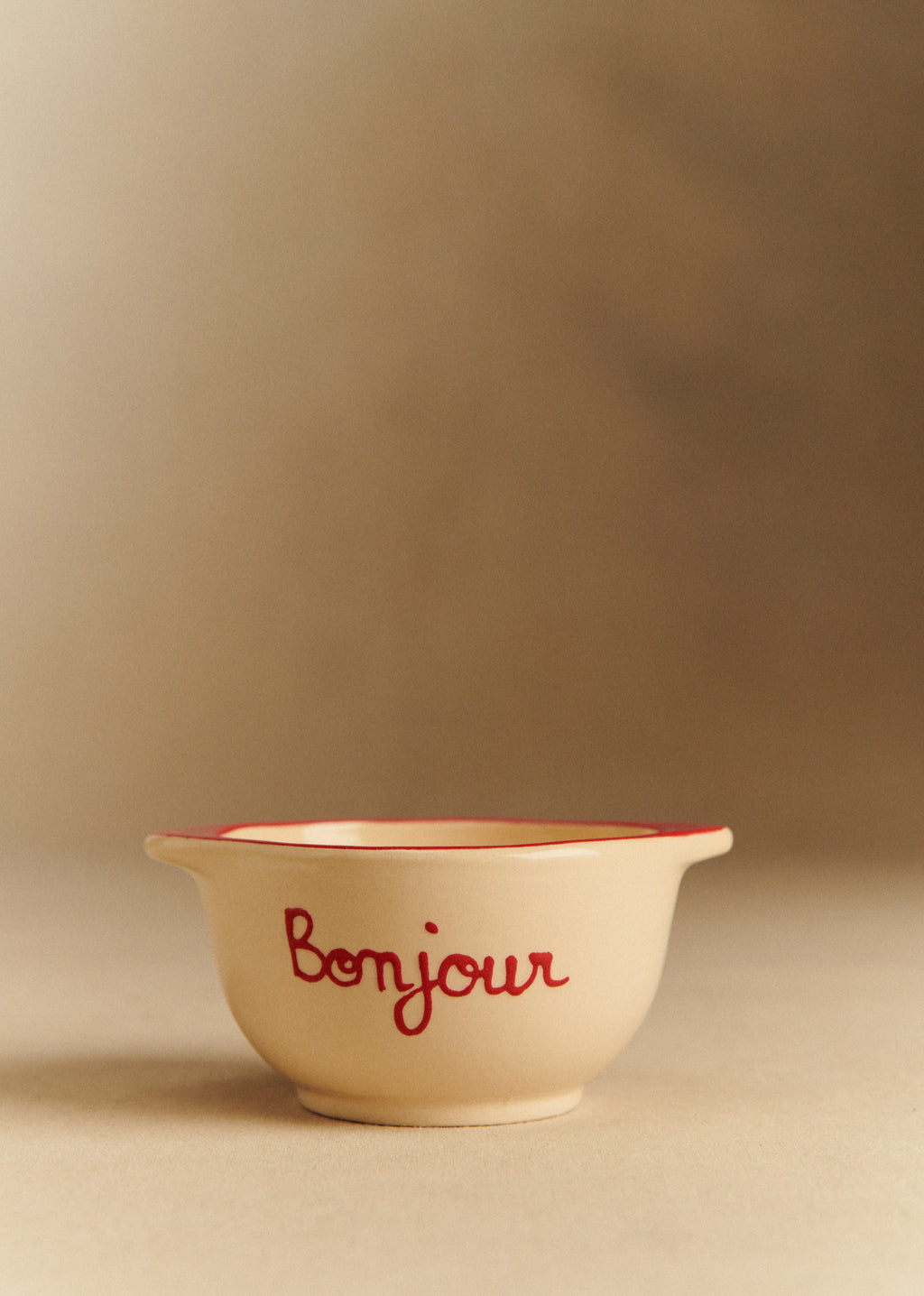 Bol Bonjour - Sézane x Maison Roussot - Rouge