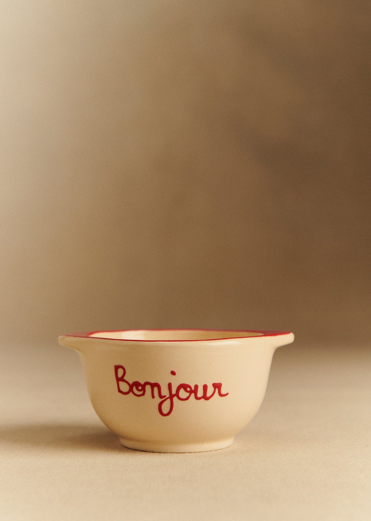 Bol Bonjour - Sézane x Maison Roussot - Rouge