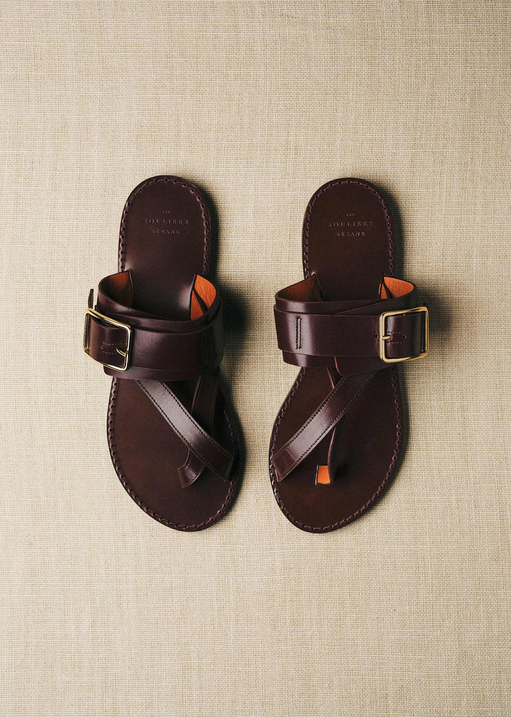 Sandales Low Freya - Chocolat Glacé