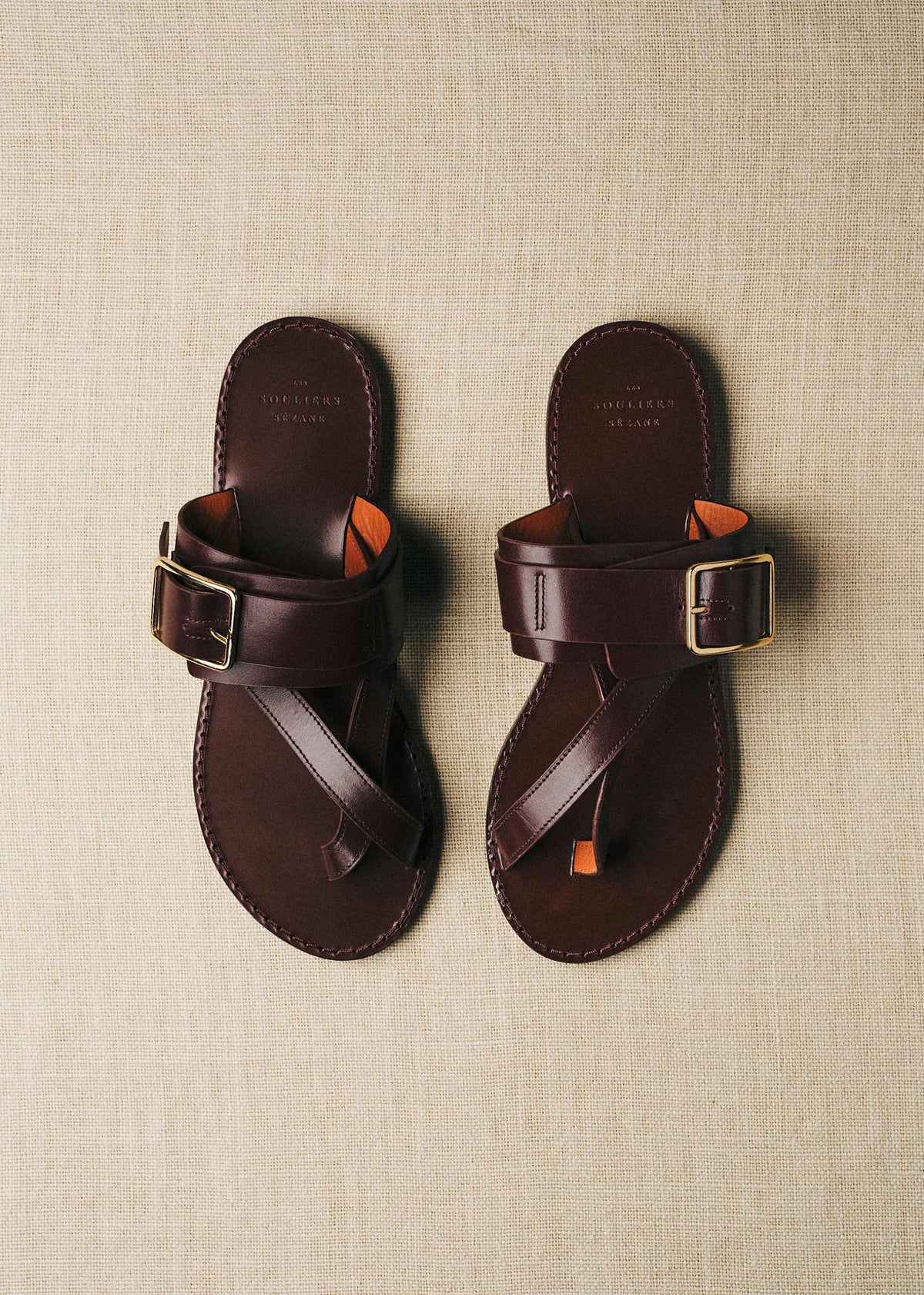 Sandales Low Freya - Chocolat Glacé