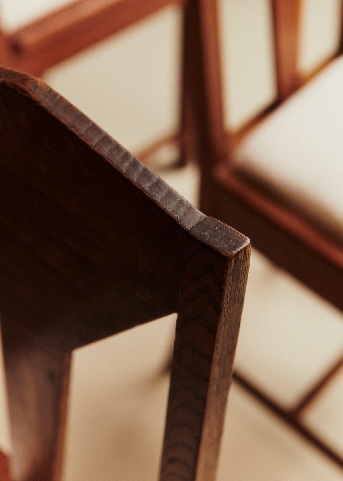 Lot de 6 chaises vintage - Bois