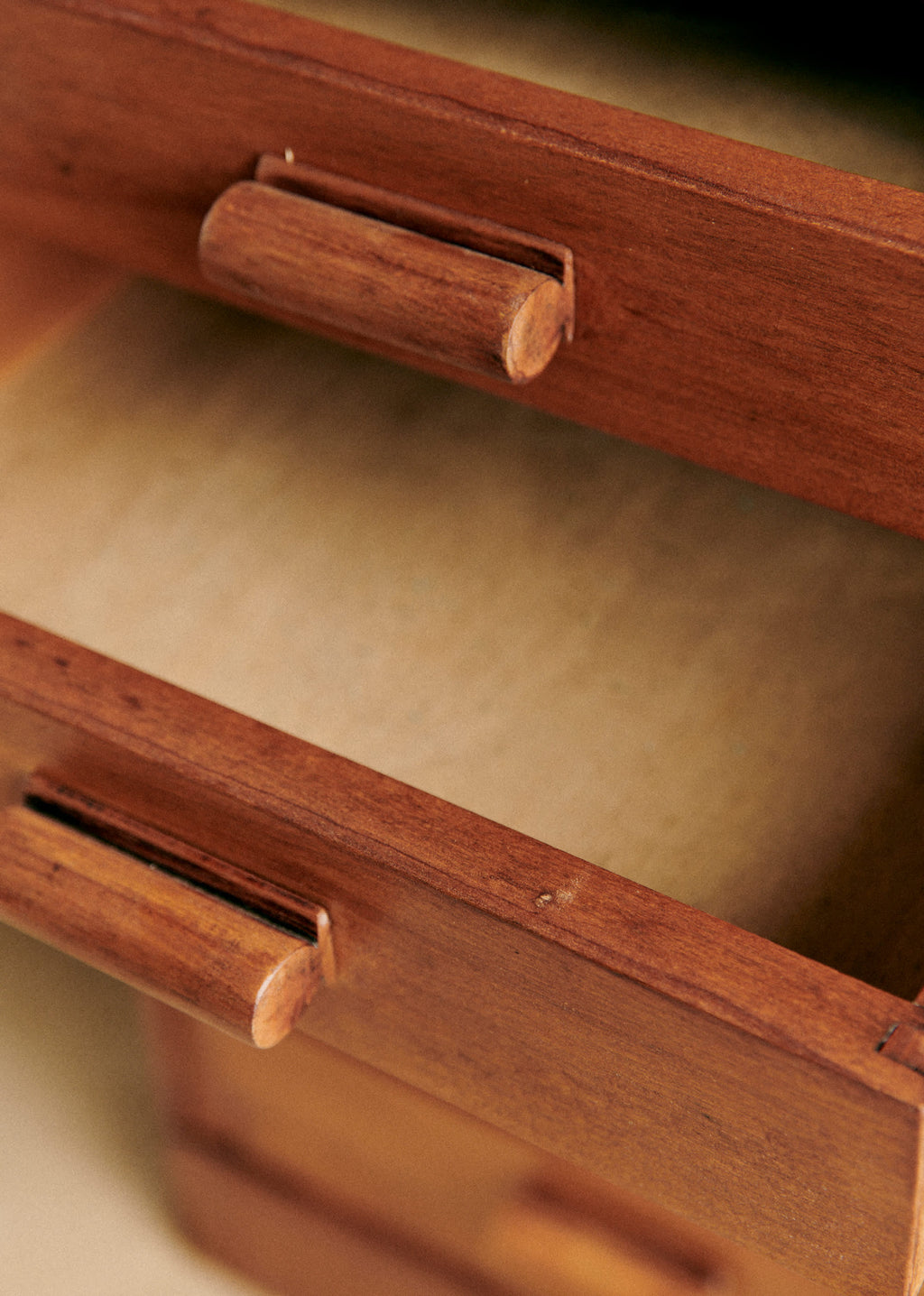 Bureau demi cercle vintage - Bois