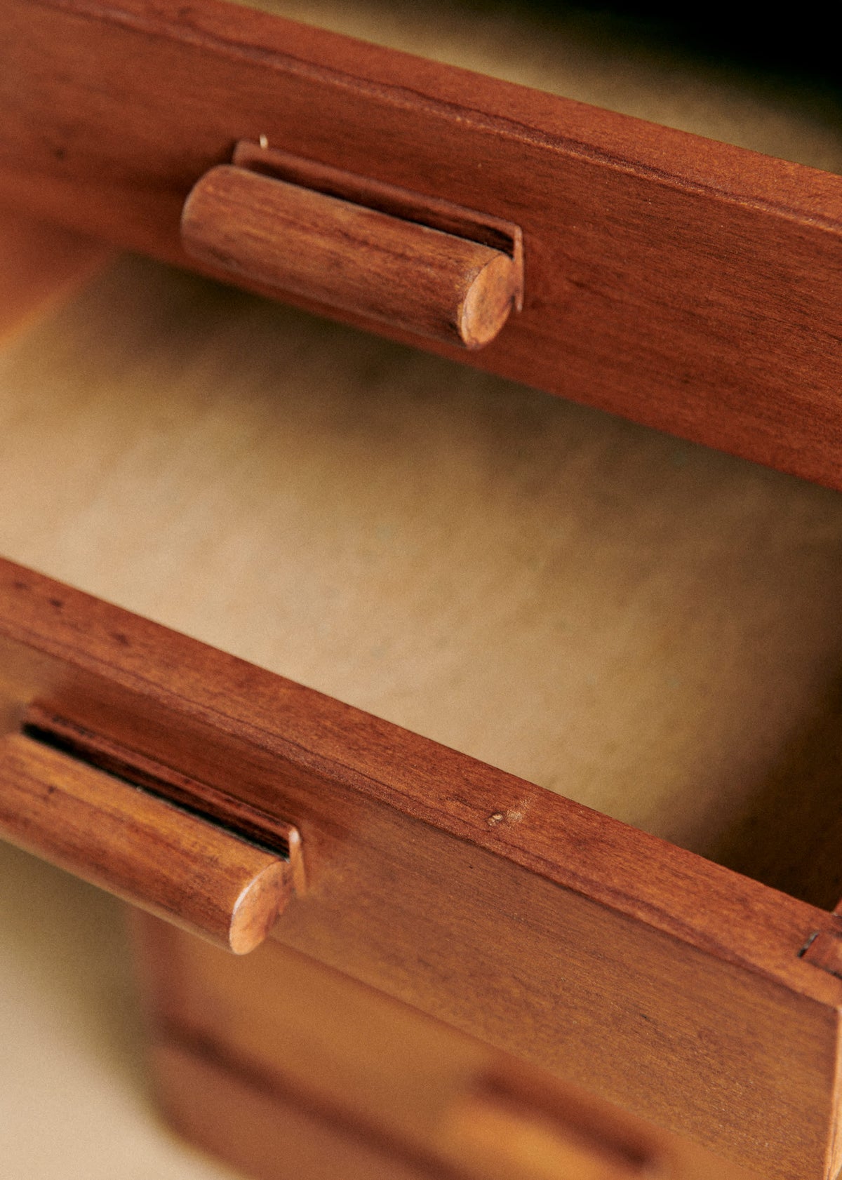 Bureau demi cercle vintage - Bois