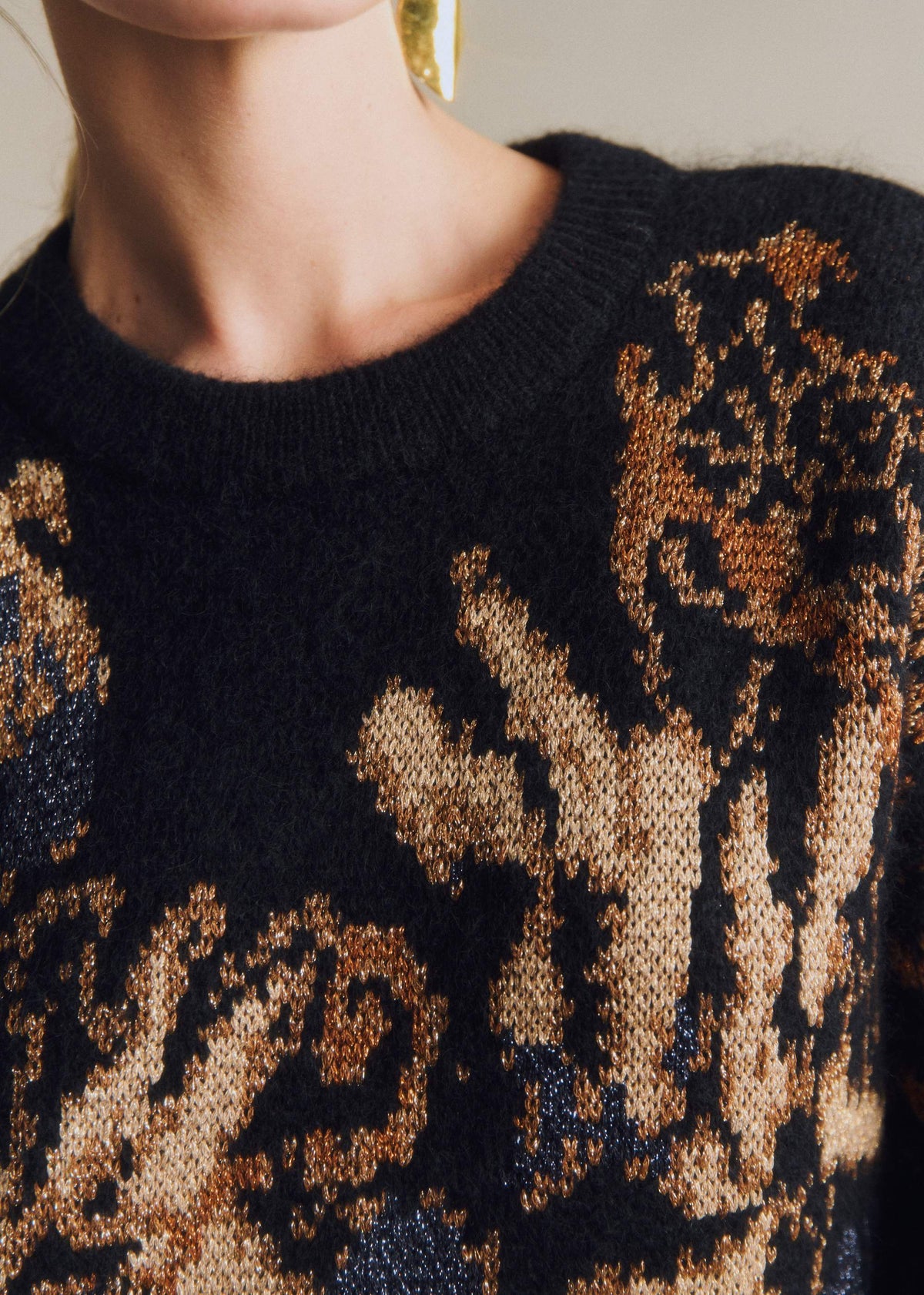 Pull Irina - Multico Noir