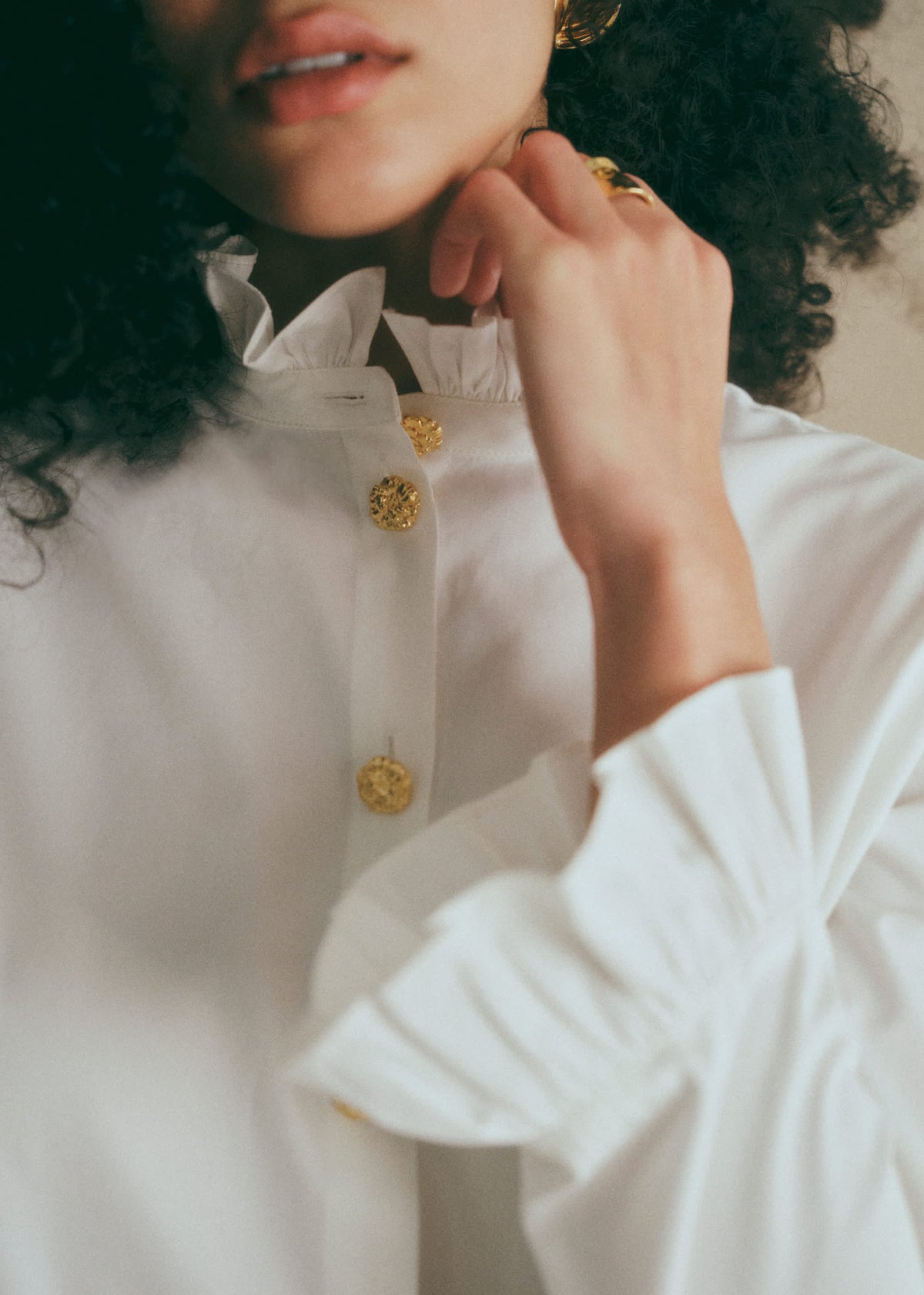 Chemise Erine - Ecru Doré