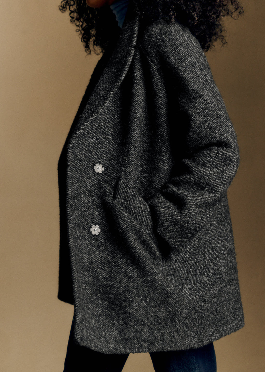 Manteau Ander - Gris Chiné