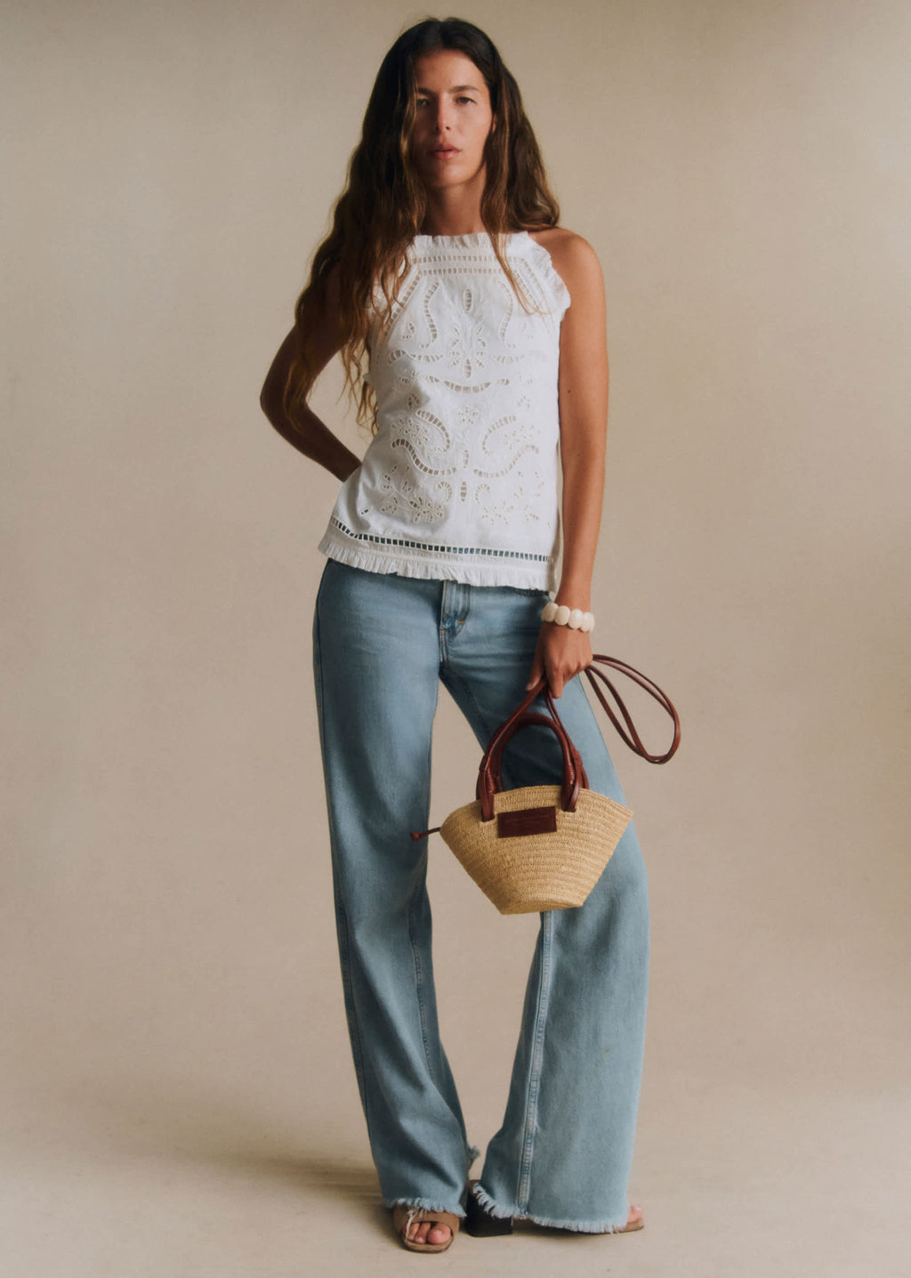 Top Janice - Ecru
