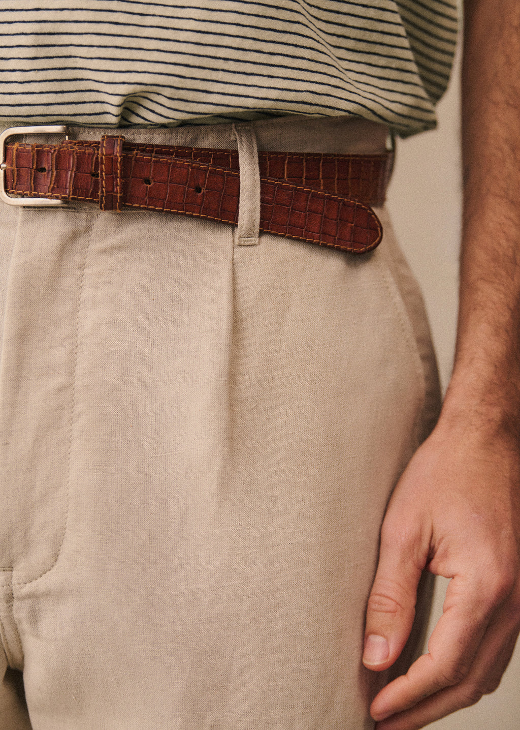 Pantalon Bergame - Naturel