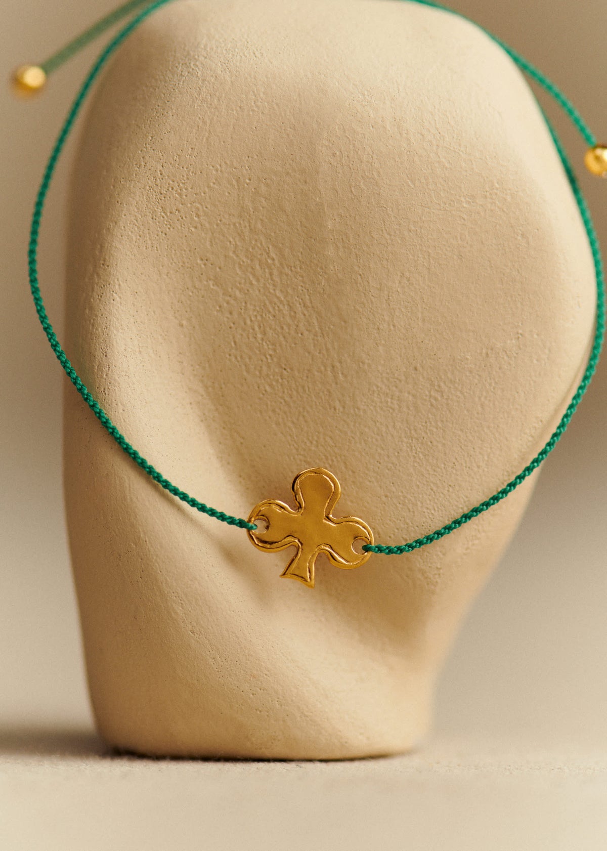 Bracelet Lily - Trèfle Vert