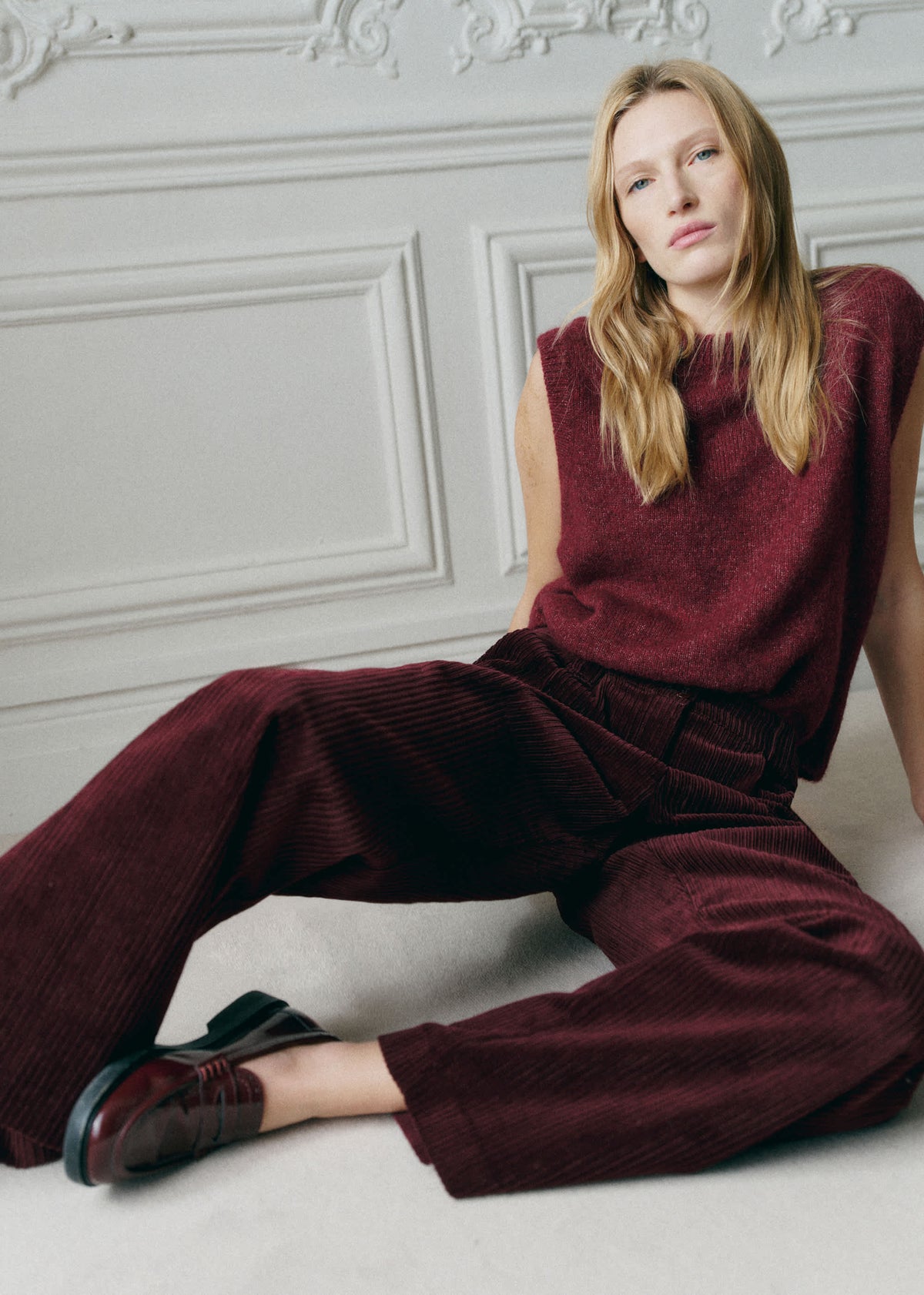 Pantalon ARI - Bordeaux