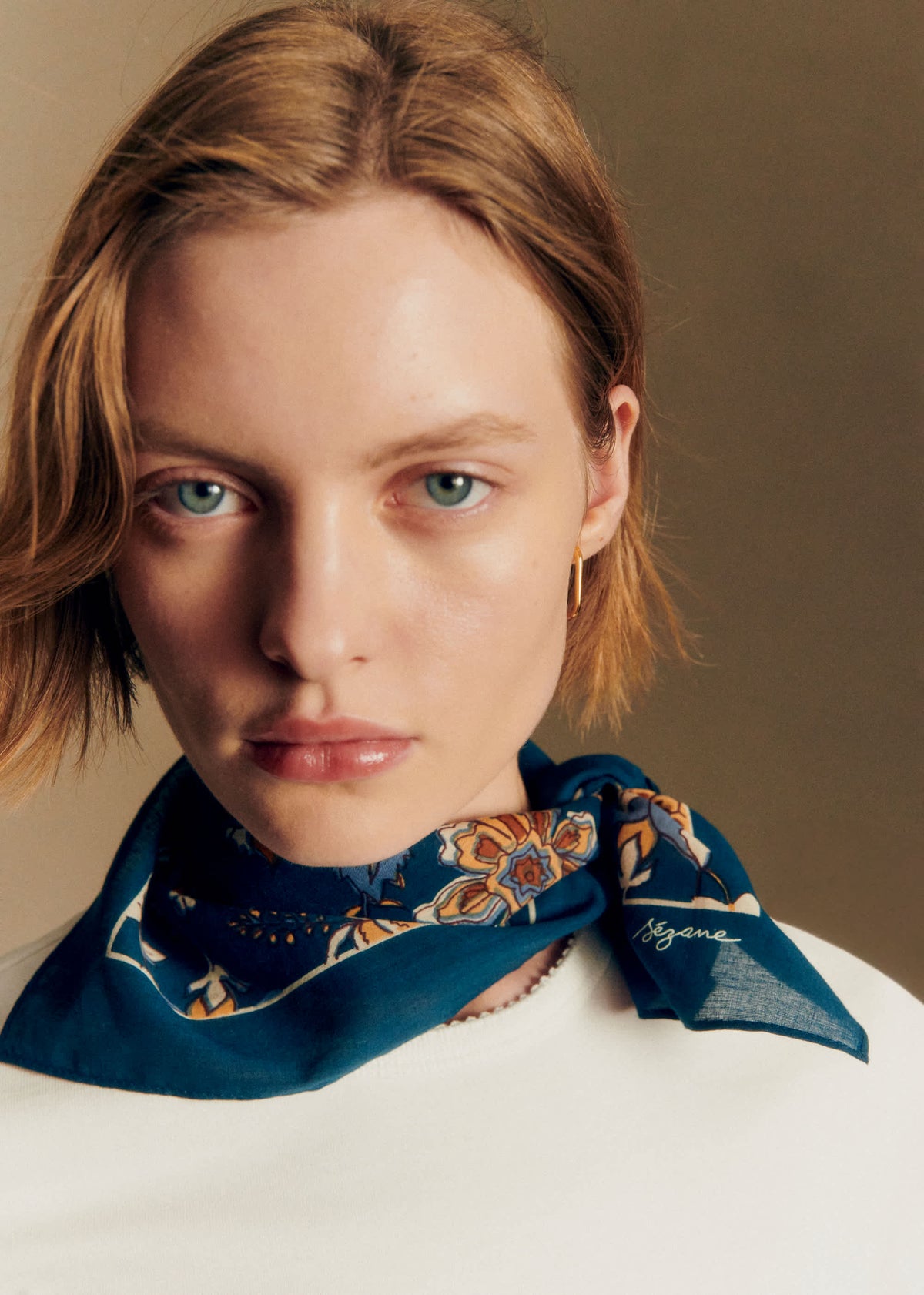 Foulard Gaston - Maxi Fleur Indienne