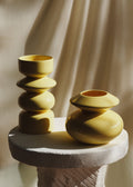 Vase Romie Objetti - Petit Modèle - Jaune