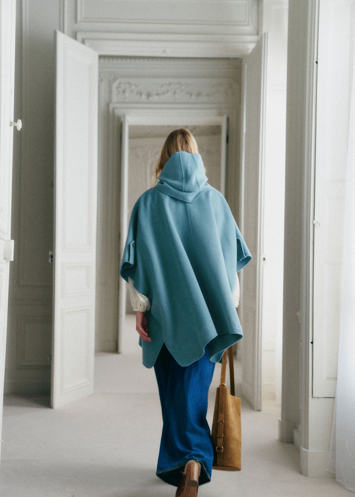 Manteau Gabriello - Bleu Chambray