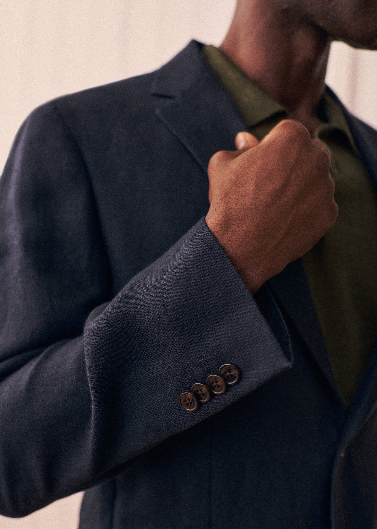 Veste Carl Lin - Marine