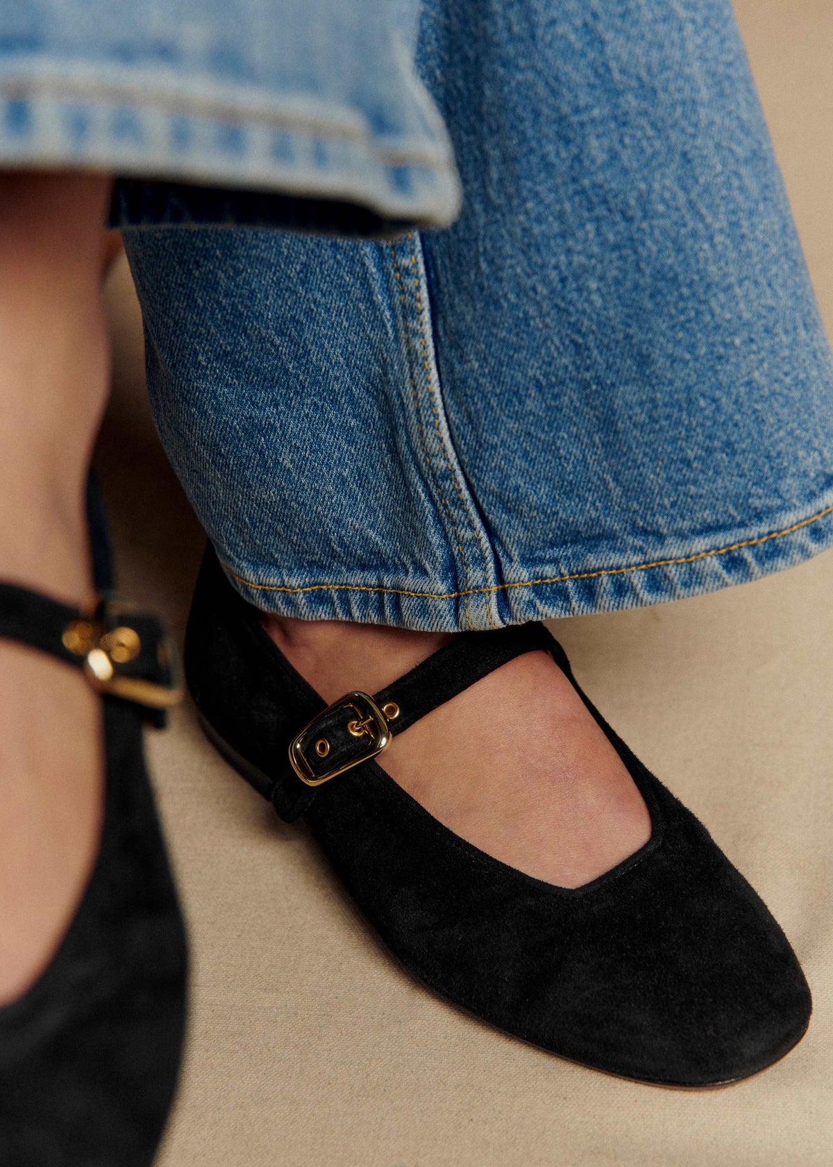Ballerines Low Valentin - Noir