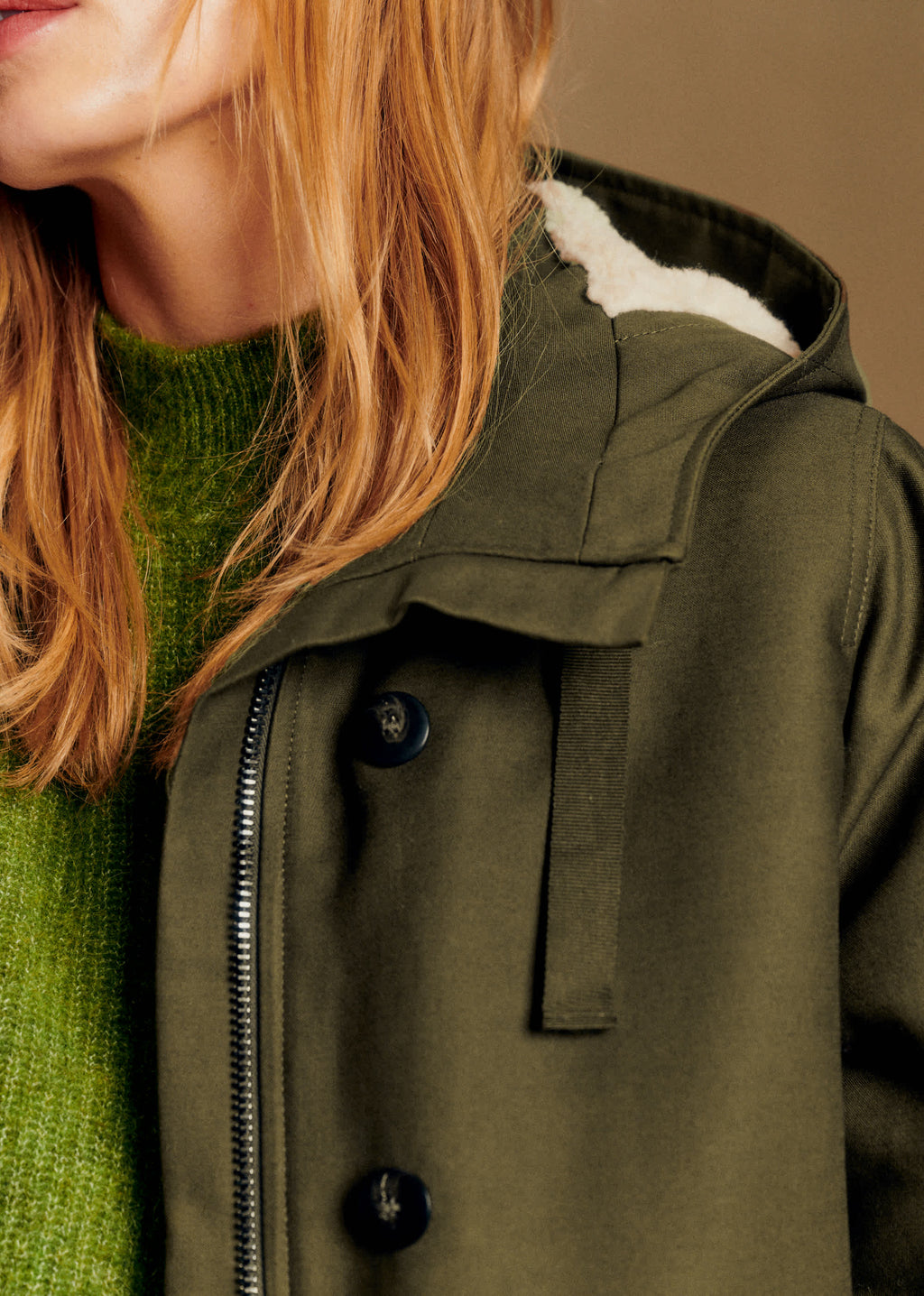 Manteau Bill - Kaki