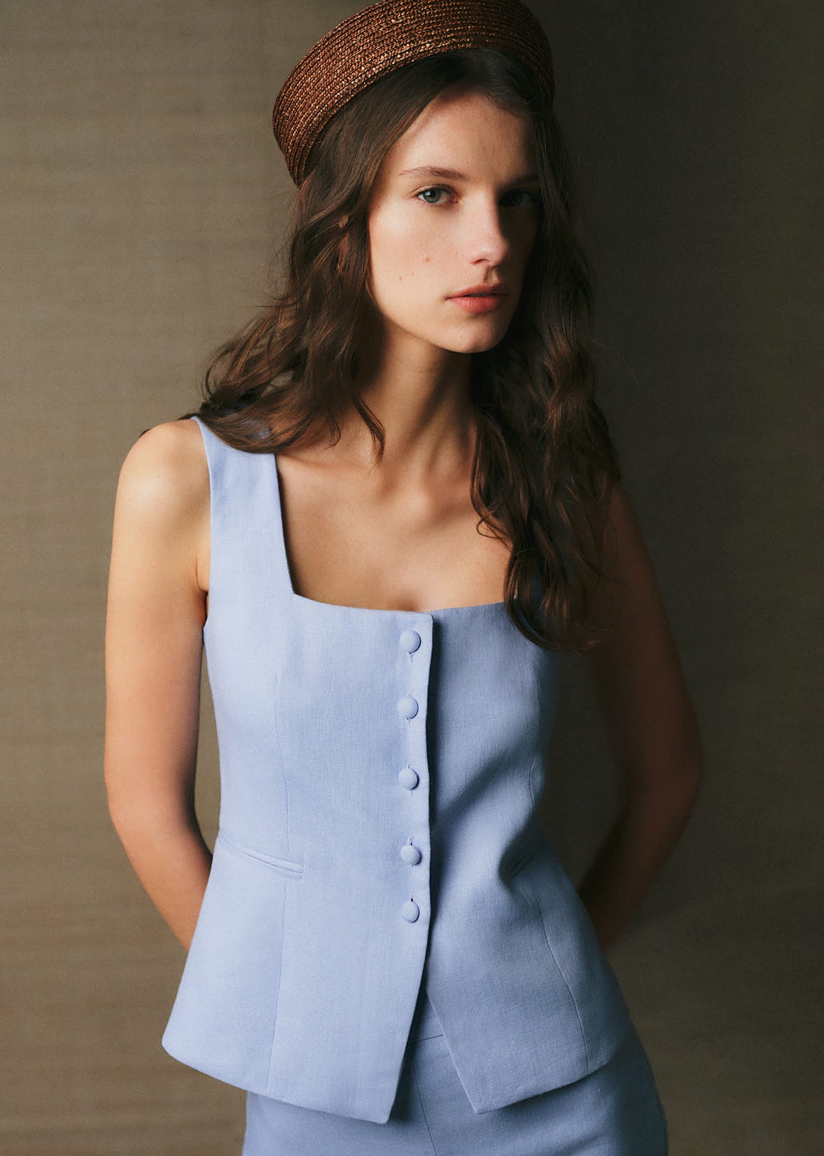 Blouse Zelinda - Bleu Clair