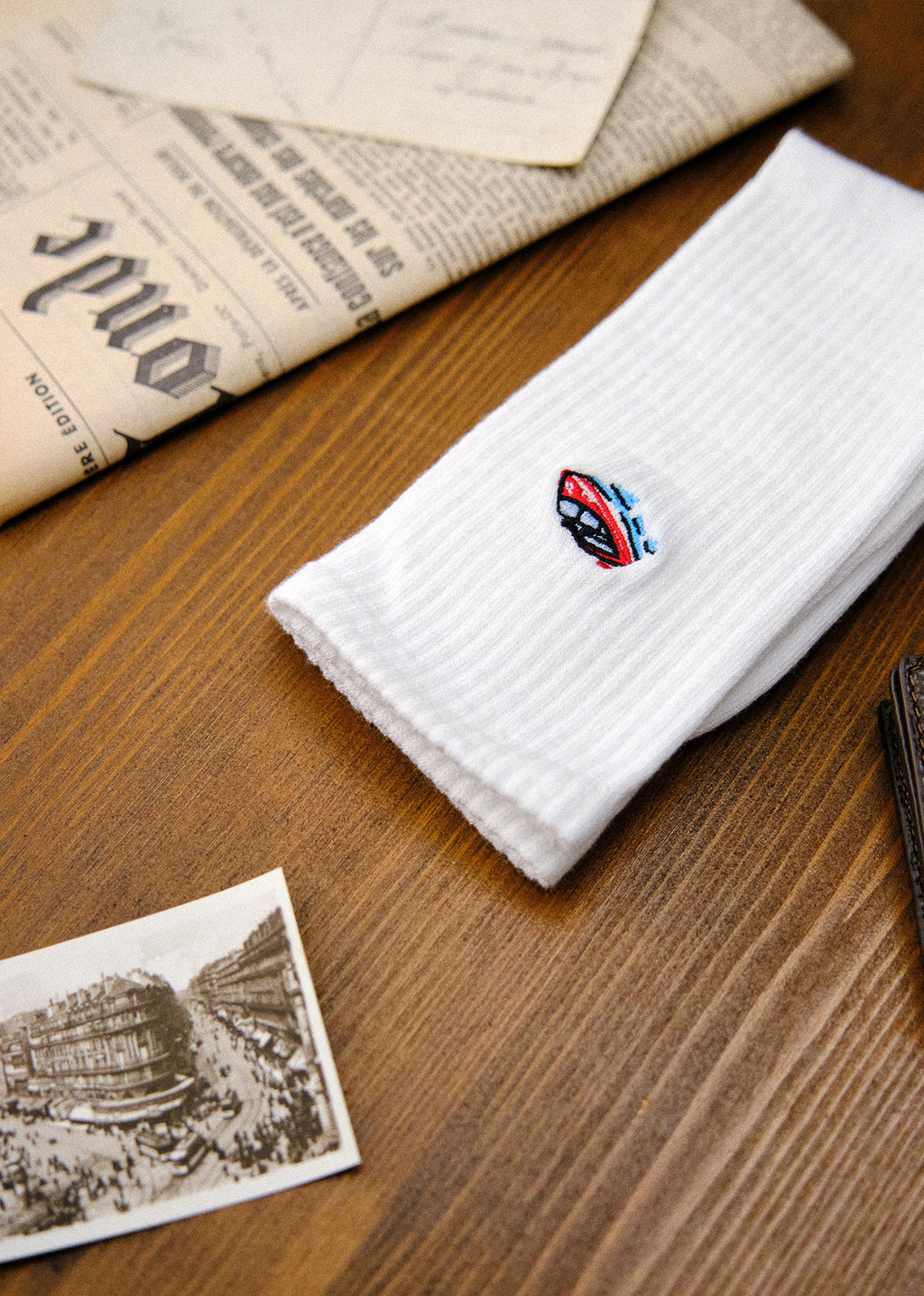 Chaussettes Bateau - Blanc
