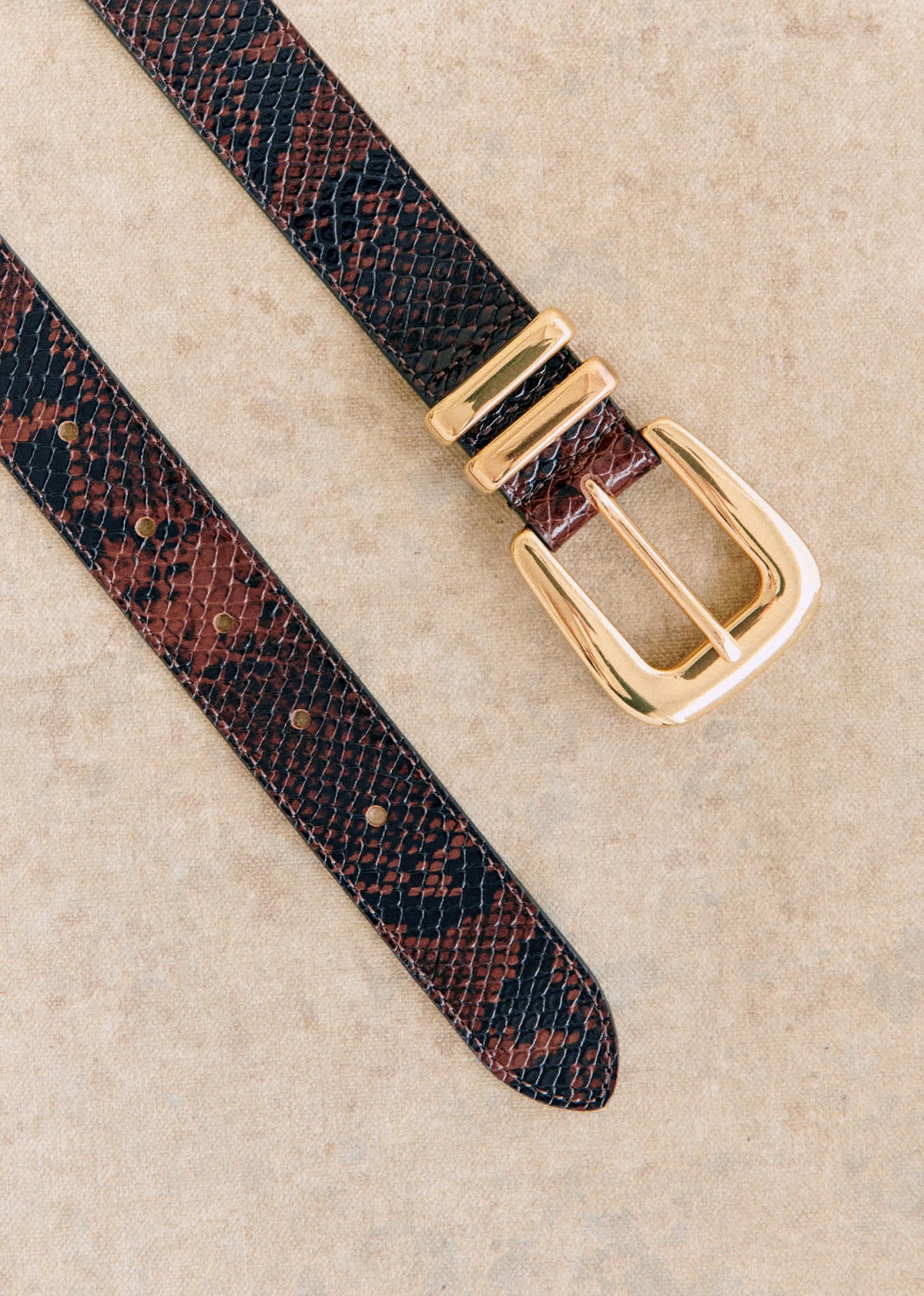 Ceinture Oria - Marron Python