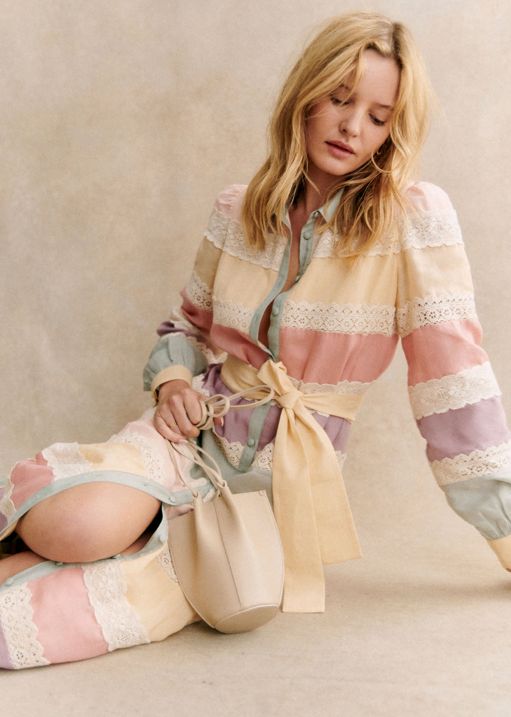 Robe Bella - Mix Dentelle Pastel