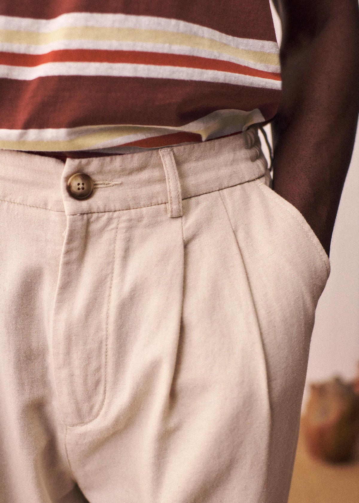 Pantalon Floris - Écru