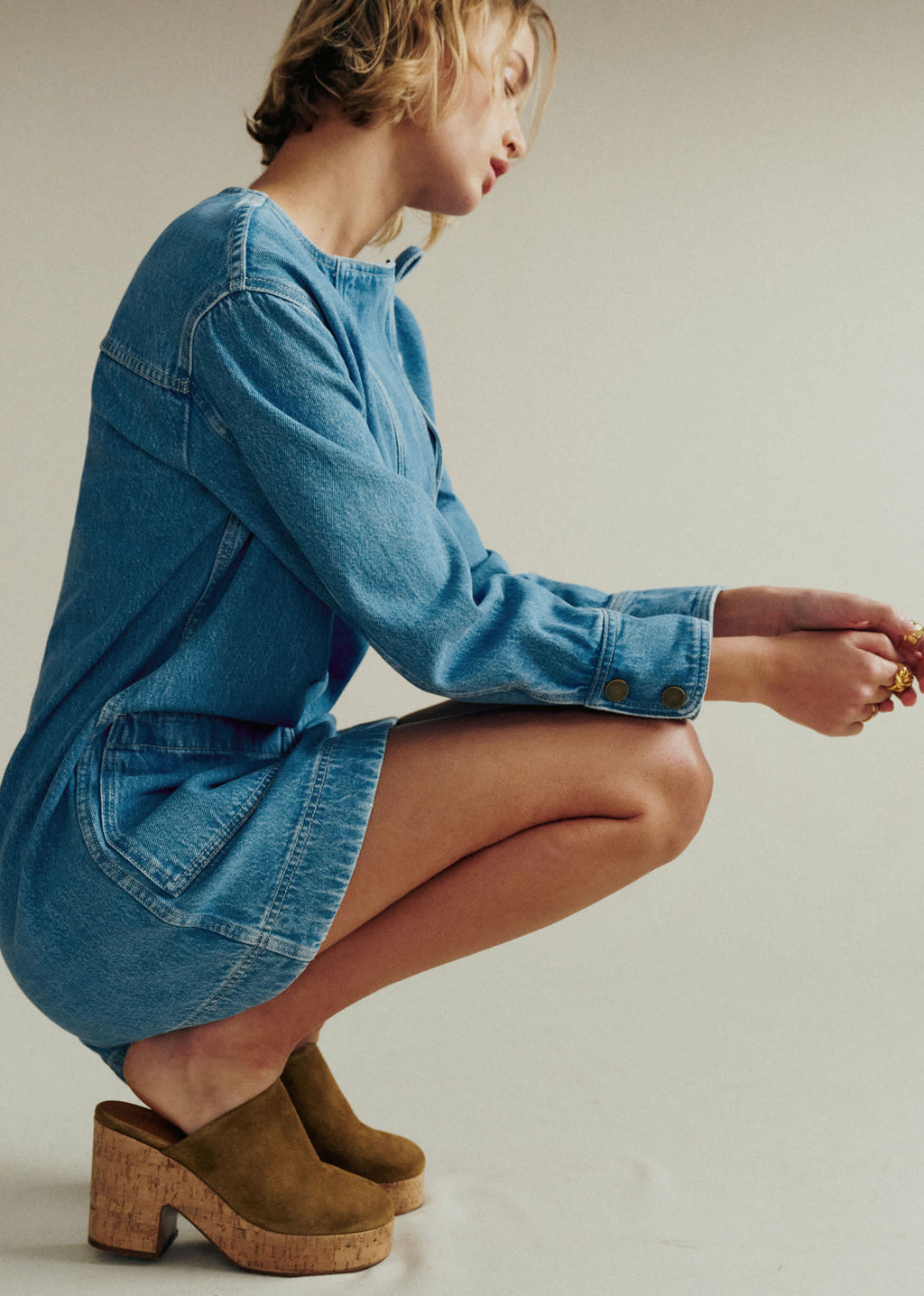 Robe Mirko - Bleu Clair