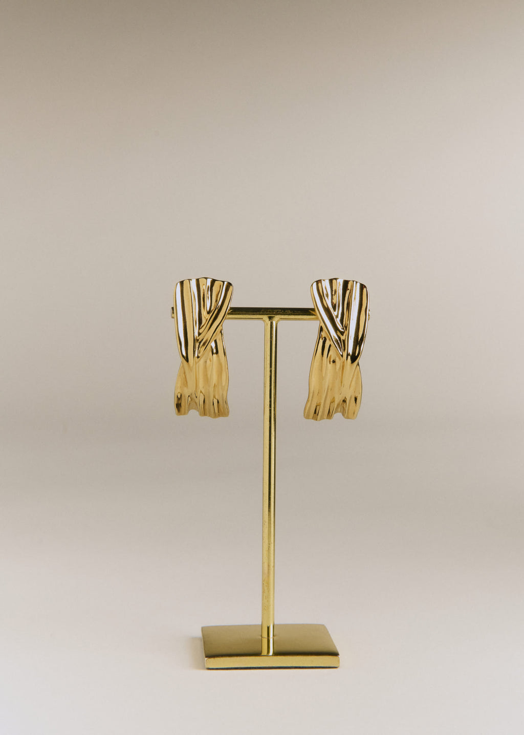 Boucles d'oreilles César - Doré