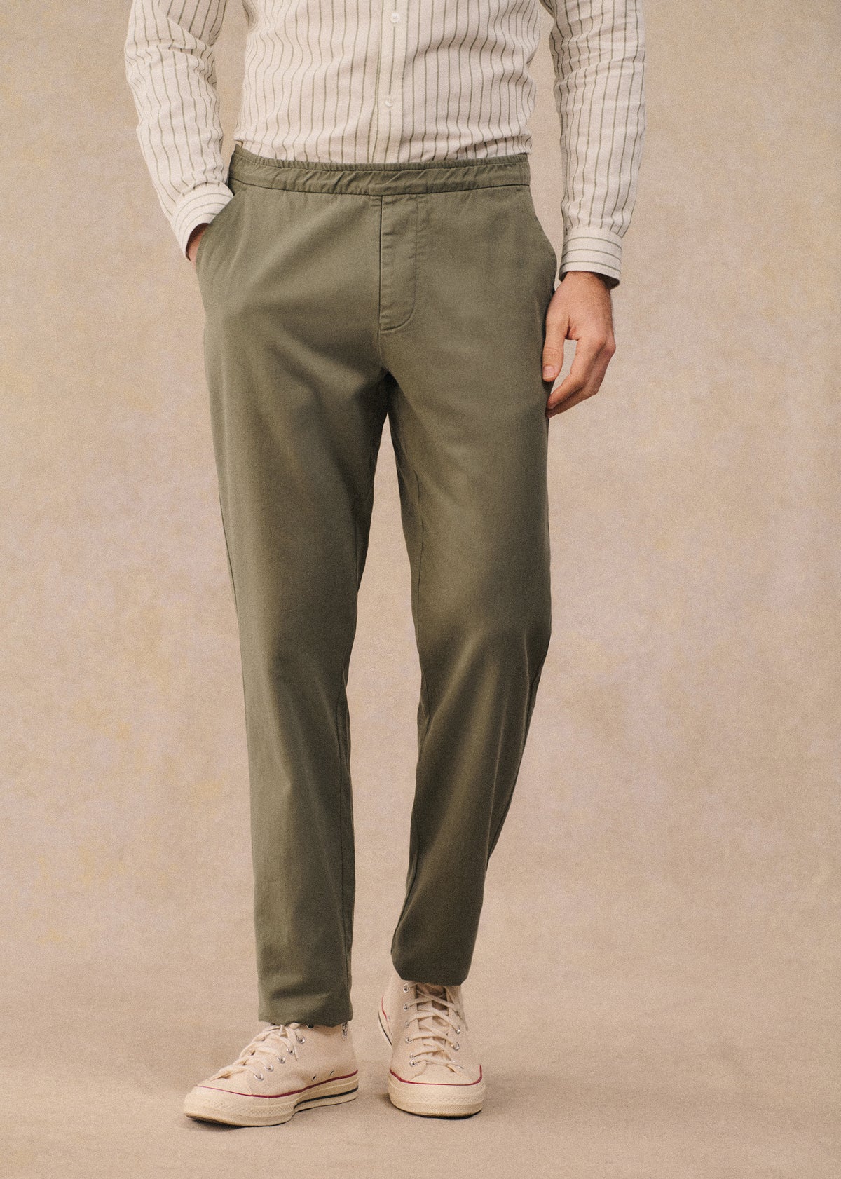 Pantalon Danny - Kaki Clair