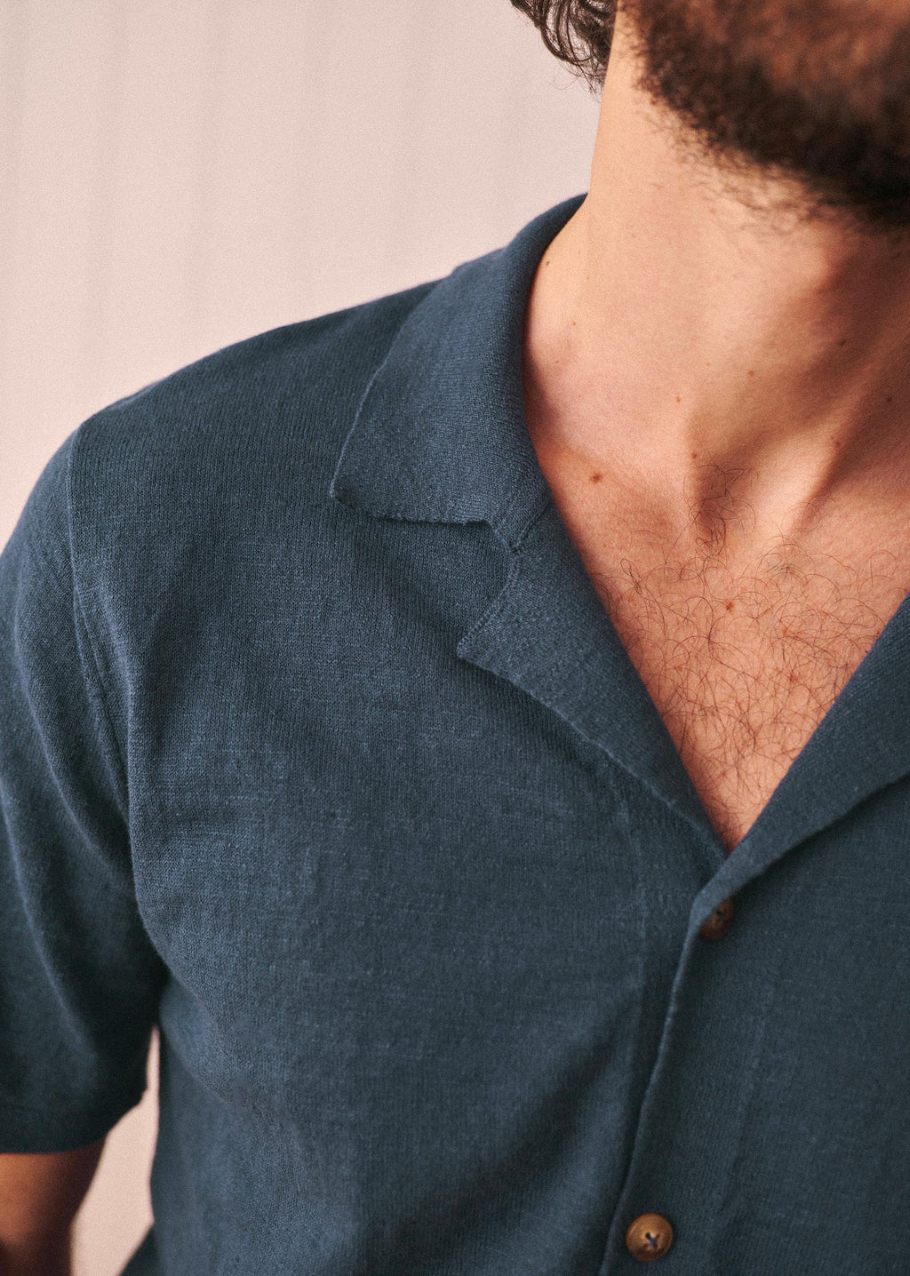 Chemise Maille Jonas - Bleu