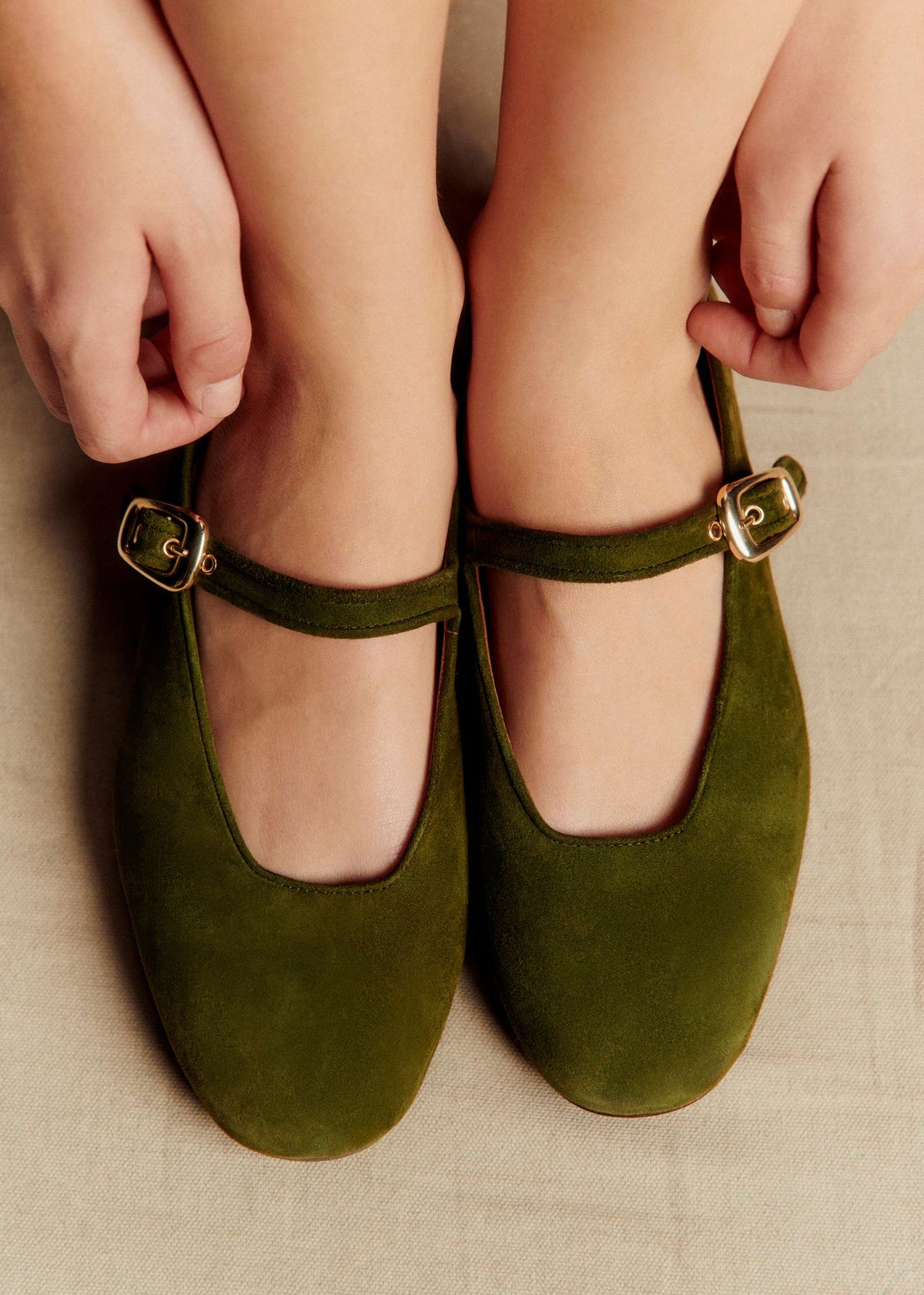 Ballerines Low Valentin - Vert