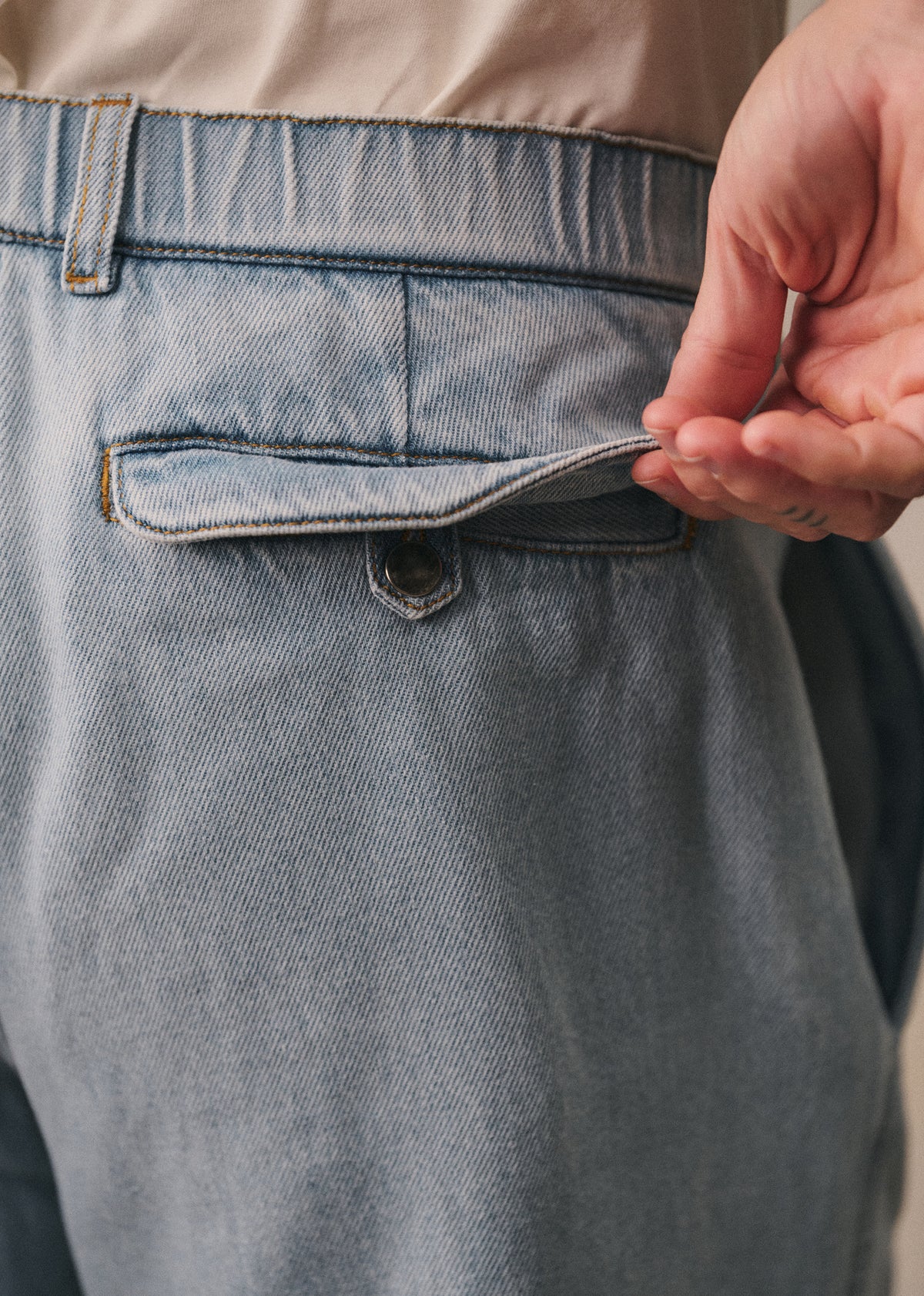 Pantalon Shane - Denim Clair
