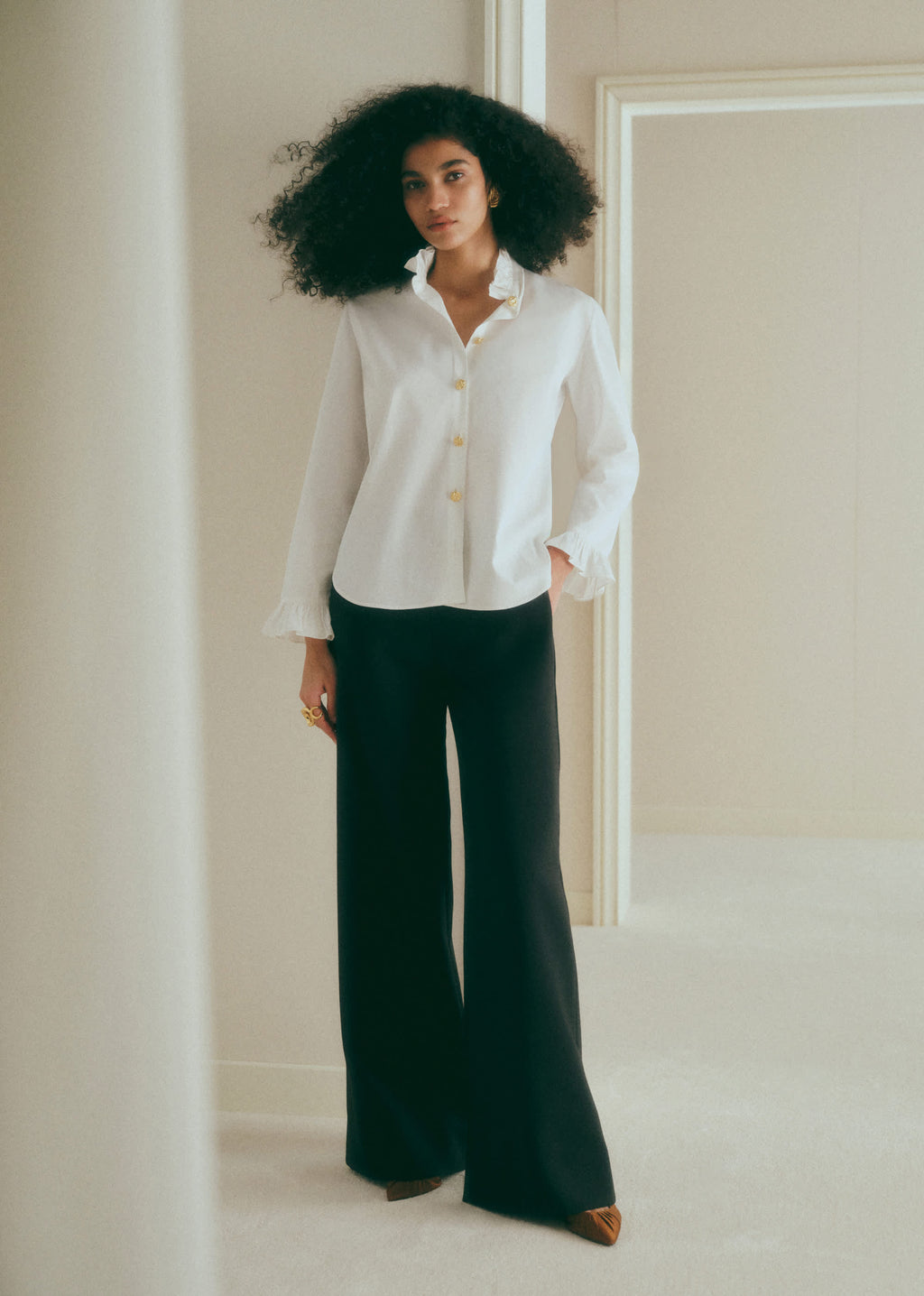 Chemise Erine - Ecru Doré