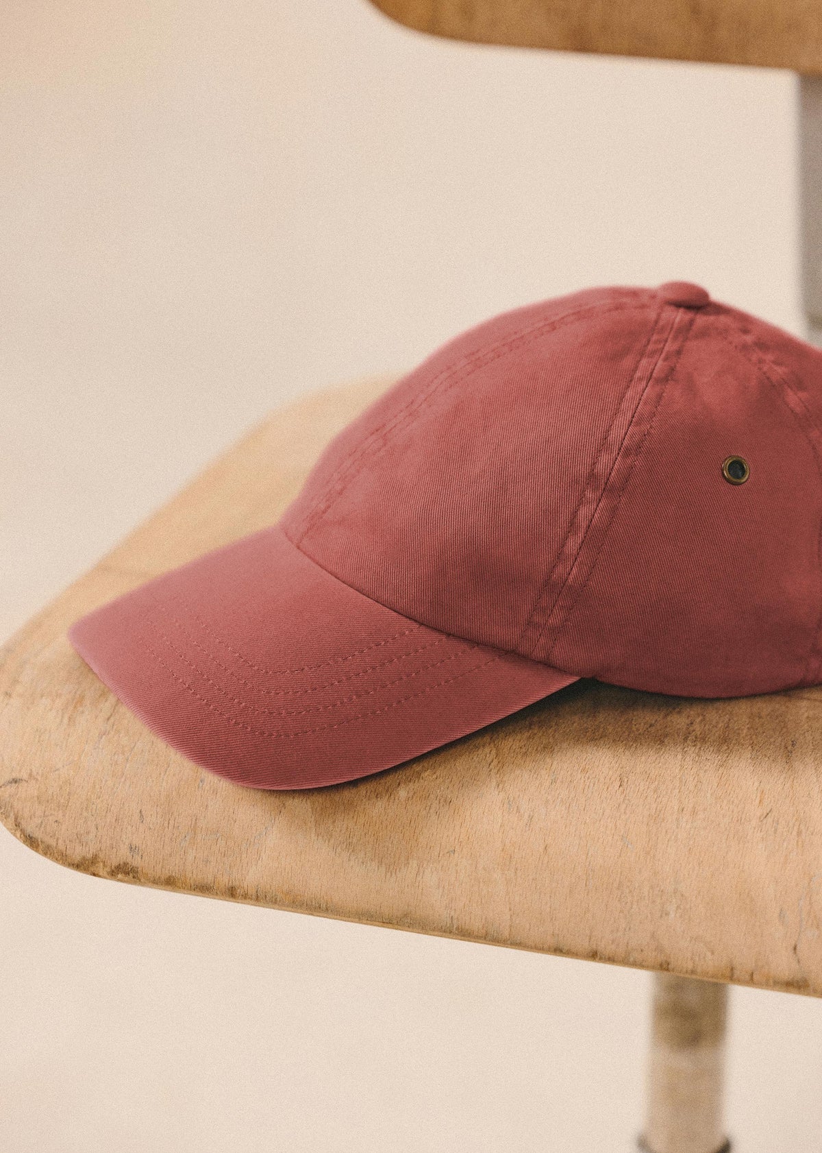 Casquette Haden - Rouge Délavé