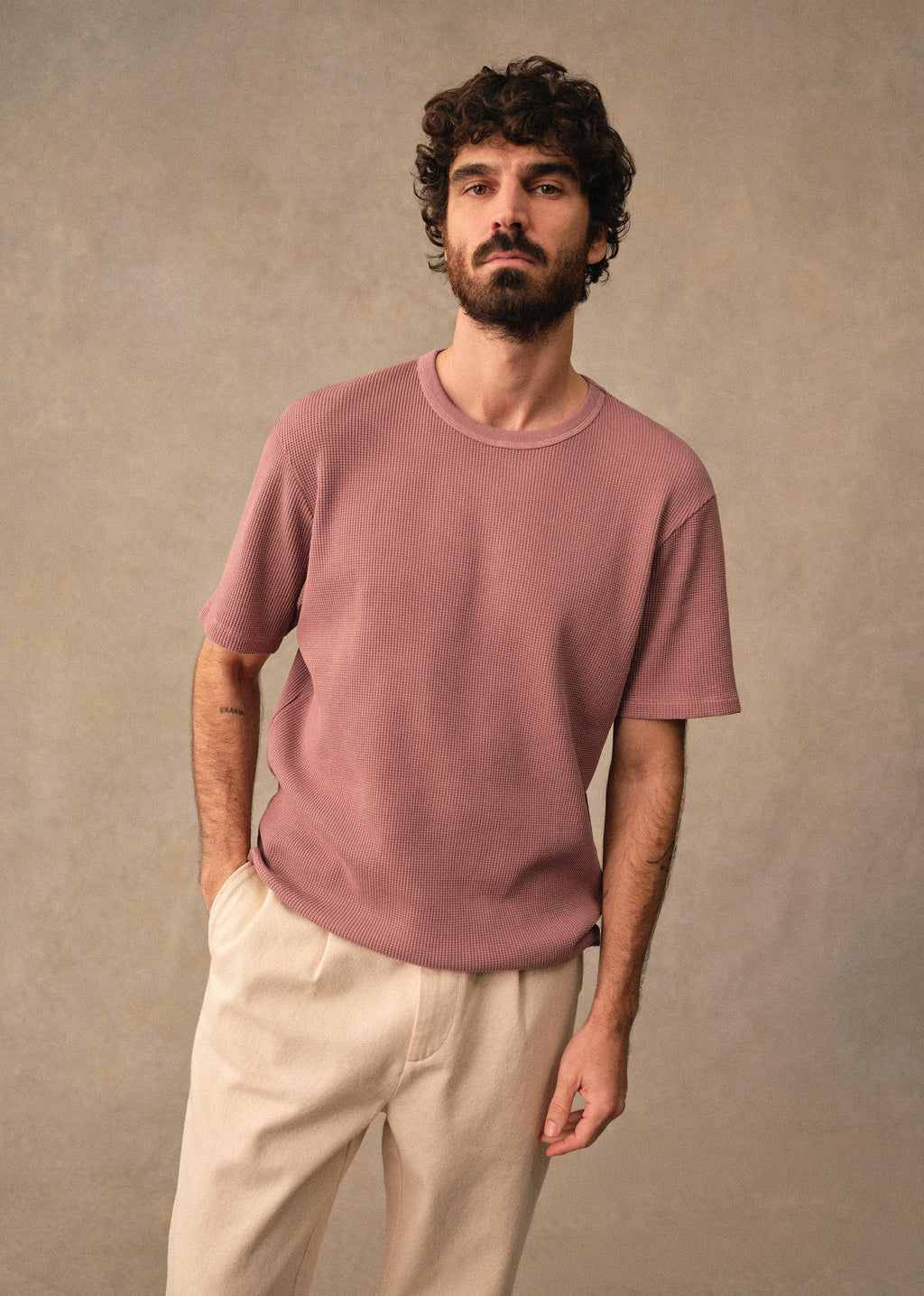 T-Shirt Loise - Rose Ancien