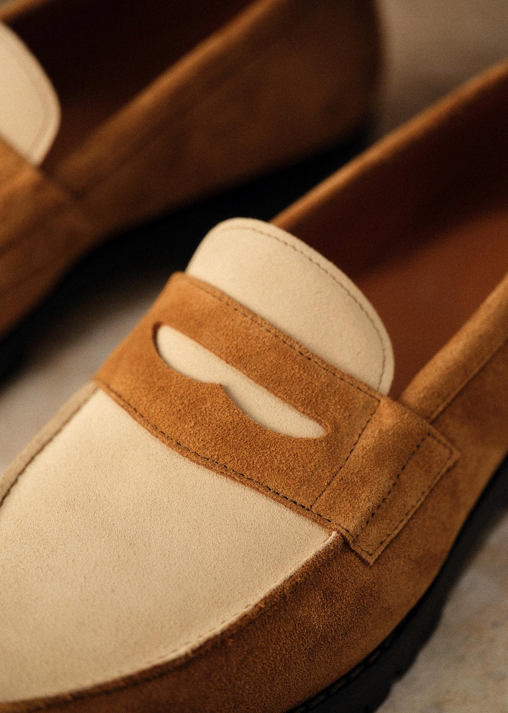 Chaussures Kelron - Camel / Beige