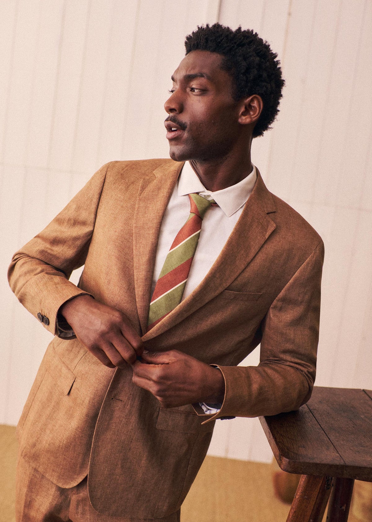 Veste Terence - Camel Chiné