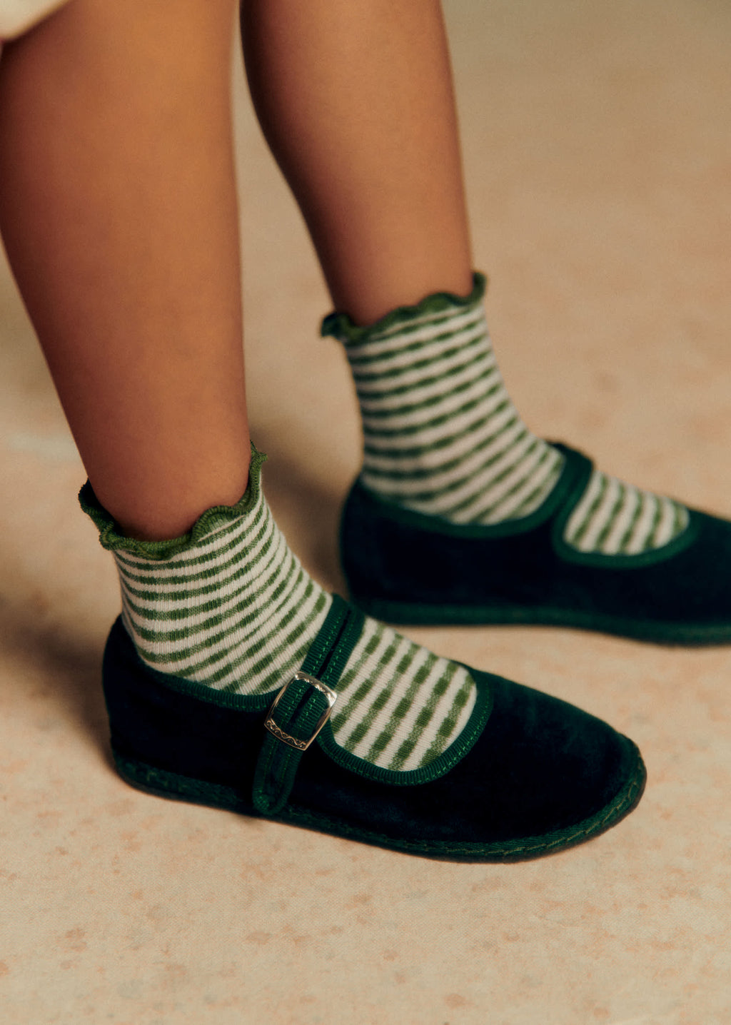 Chaussettes Vichy - Vichy Vert