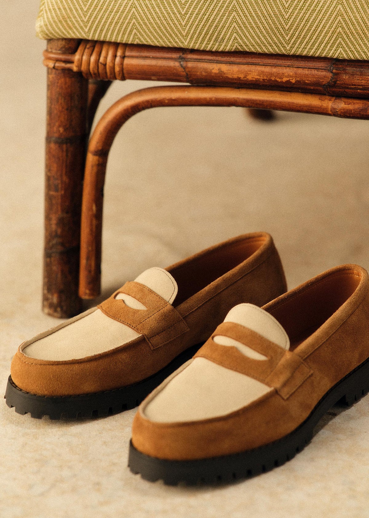 Chaussures Kelron - Camel / Beige