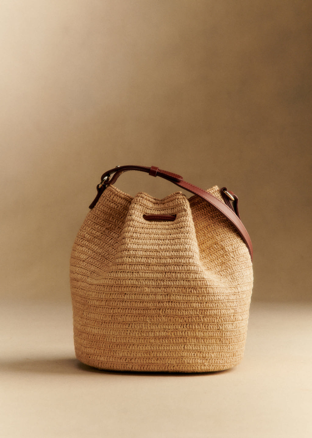 Bourse Farrow - Raphia Naturel