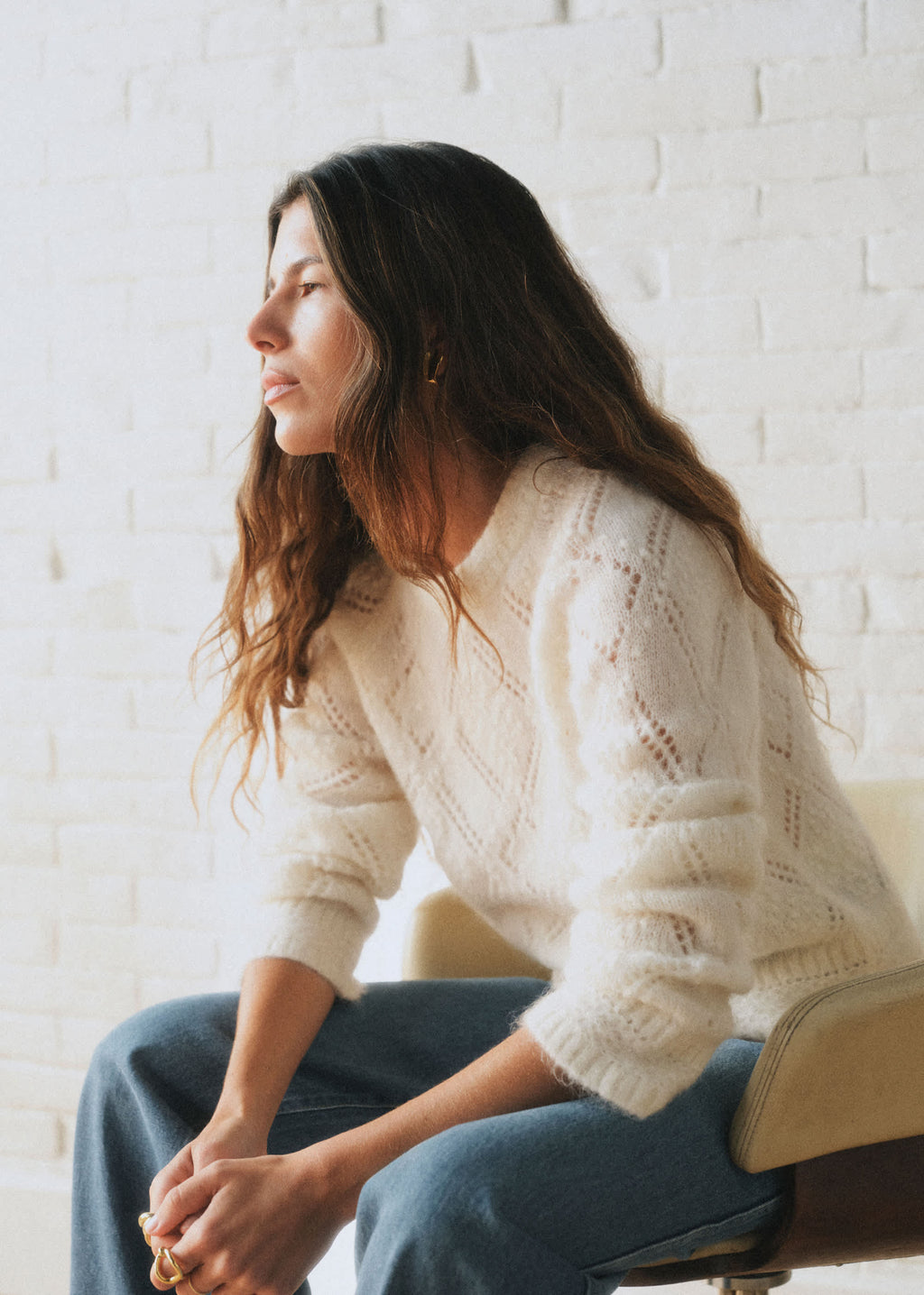Pull Louna - Ecru