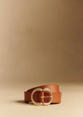 Ceinture Fine Artemis - Cuir Naturel Héritage
