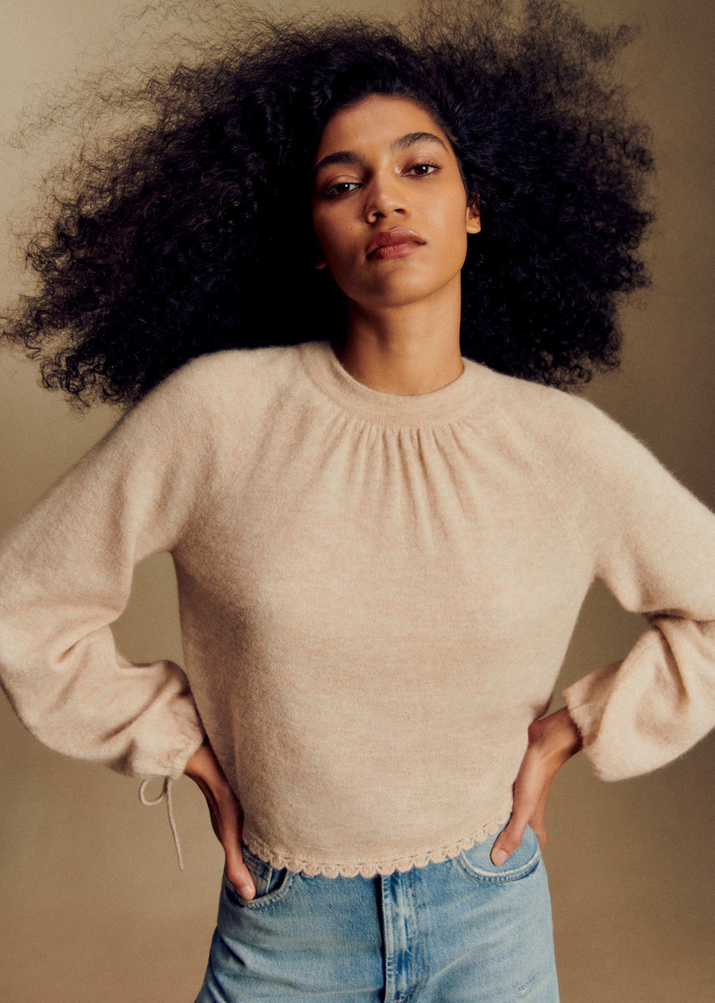 Pull Wallis - Vanille