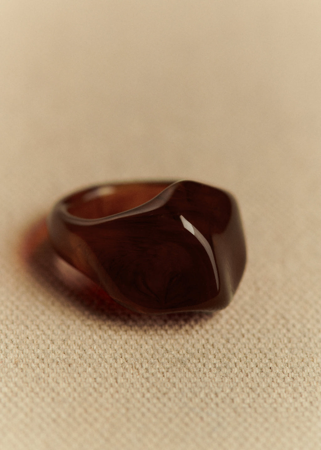 Bague Alia - Brun