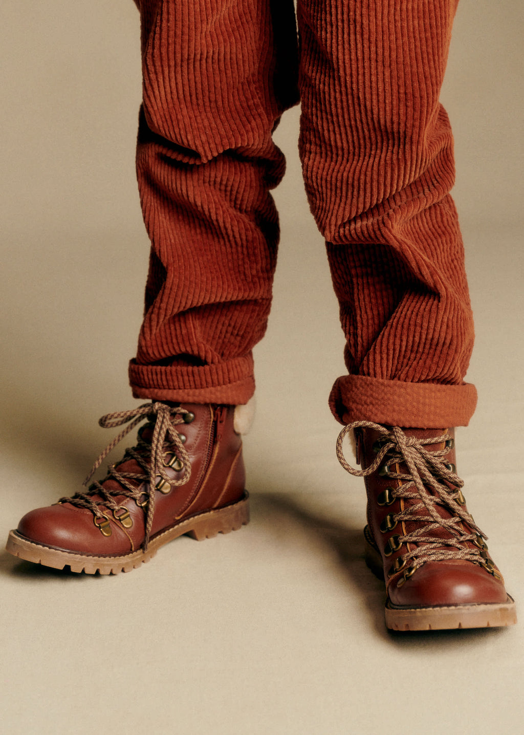 Bottines Sven - Camel Lisse Heritage