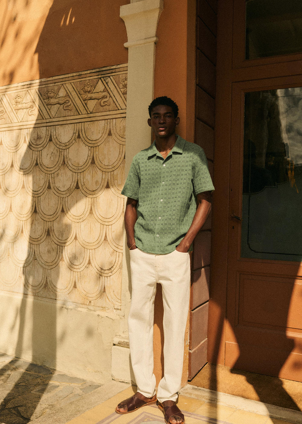 Chemise Holt - Crochet Vert Sauge
