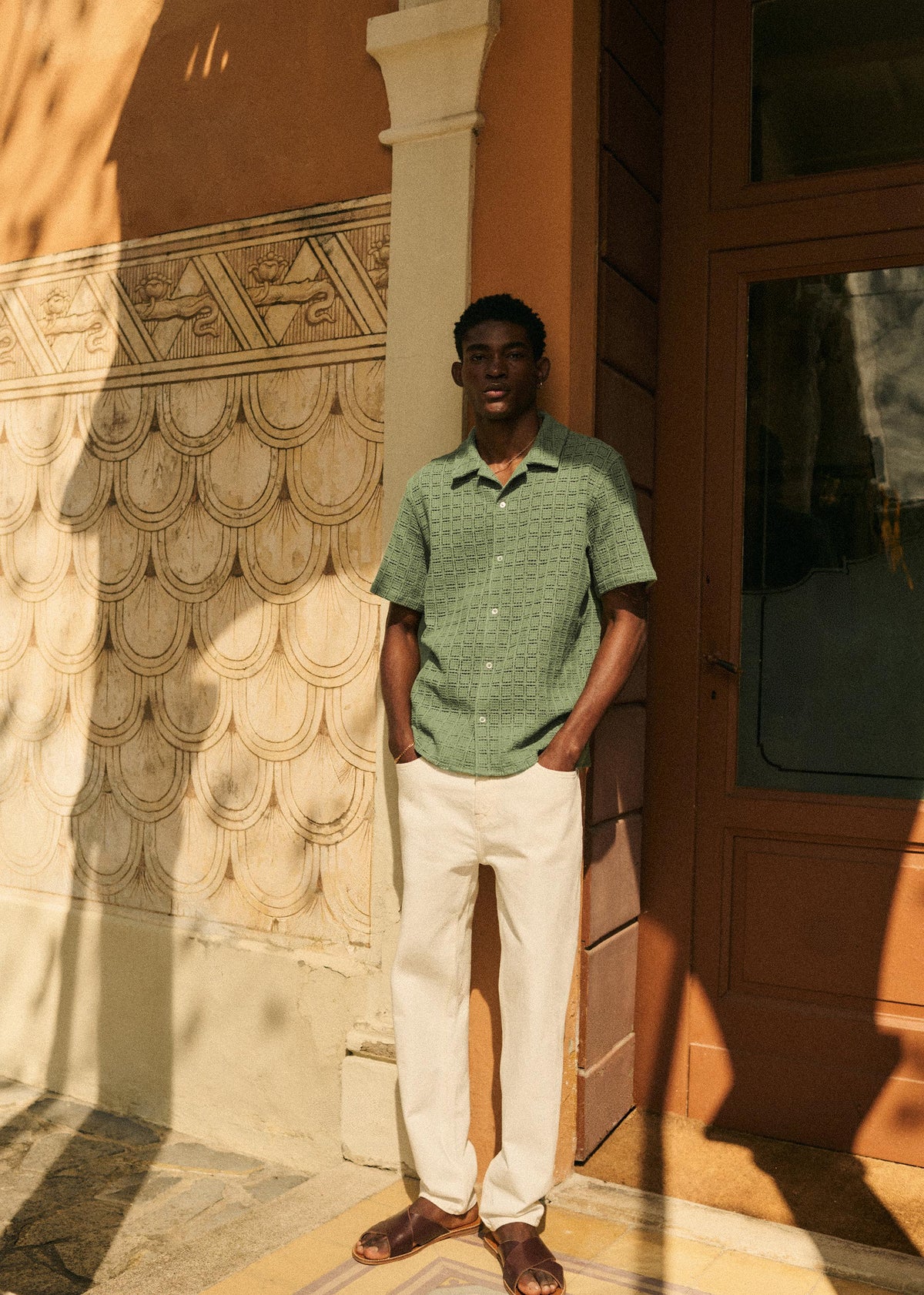 Chemise Holt - Crochet Vert Sauge